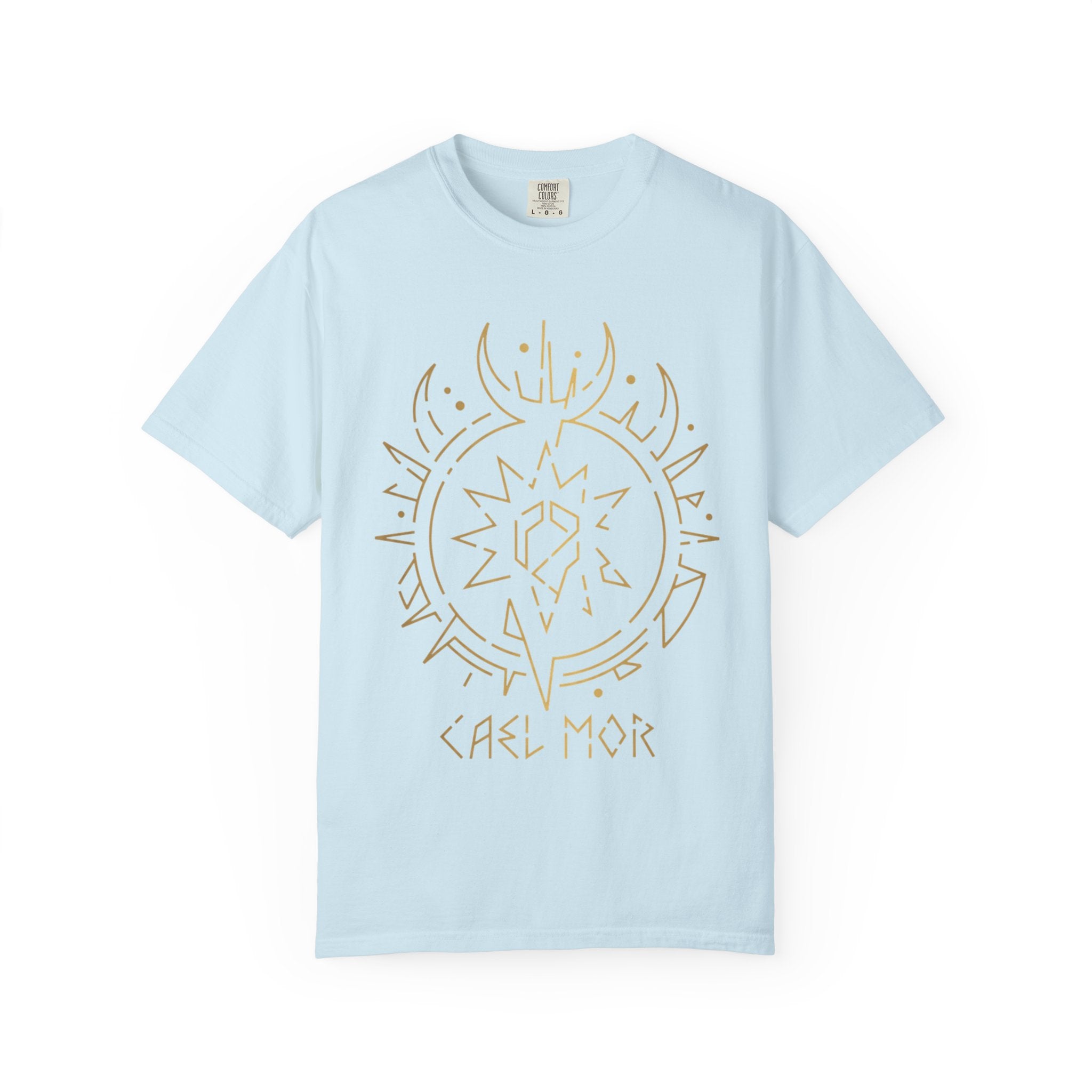 Power Runs Black PRB Cael Mór Symbol T-Shirt — ‘Nothing Connects’ Minimal Graphic Tee by Power Runs Black