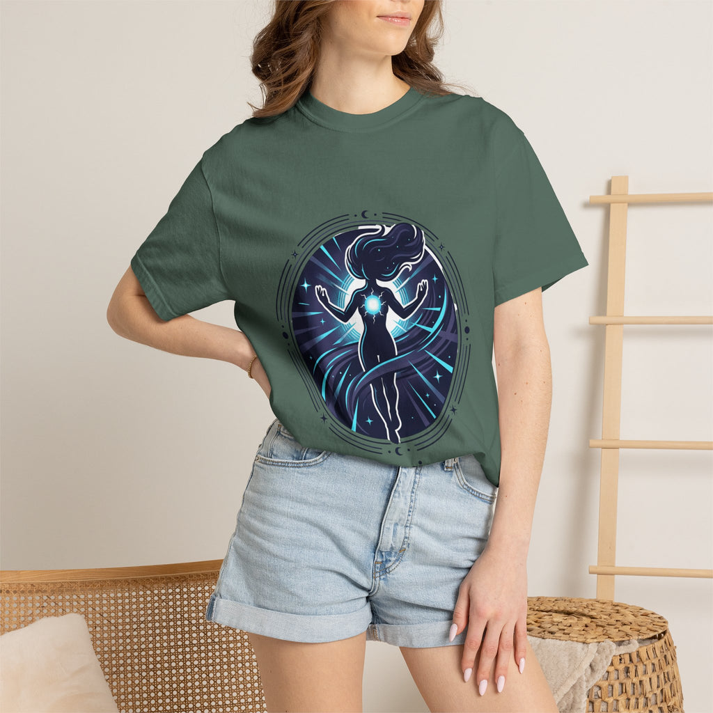 Power Runs Black PRB Ascension T-Shirt — Spiritual Energy Graphic Tee by Printify