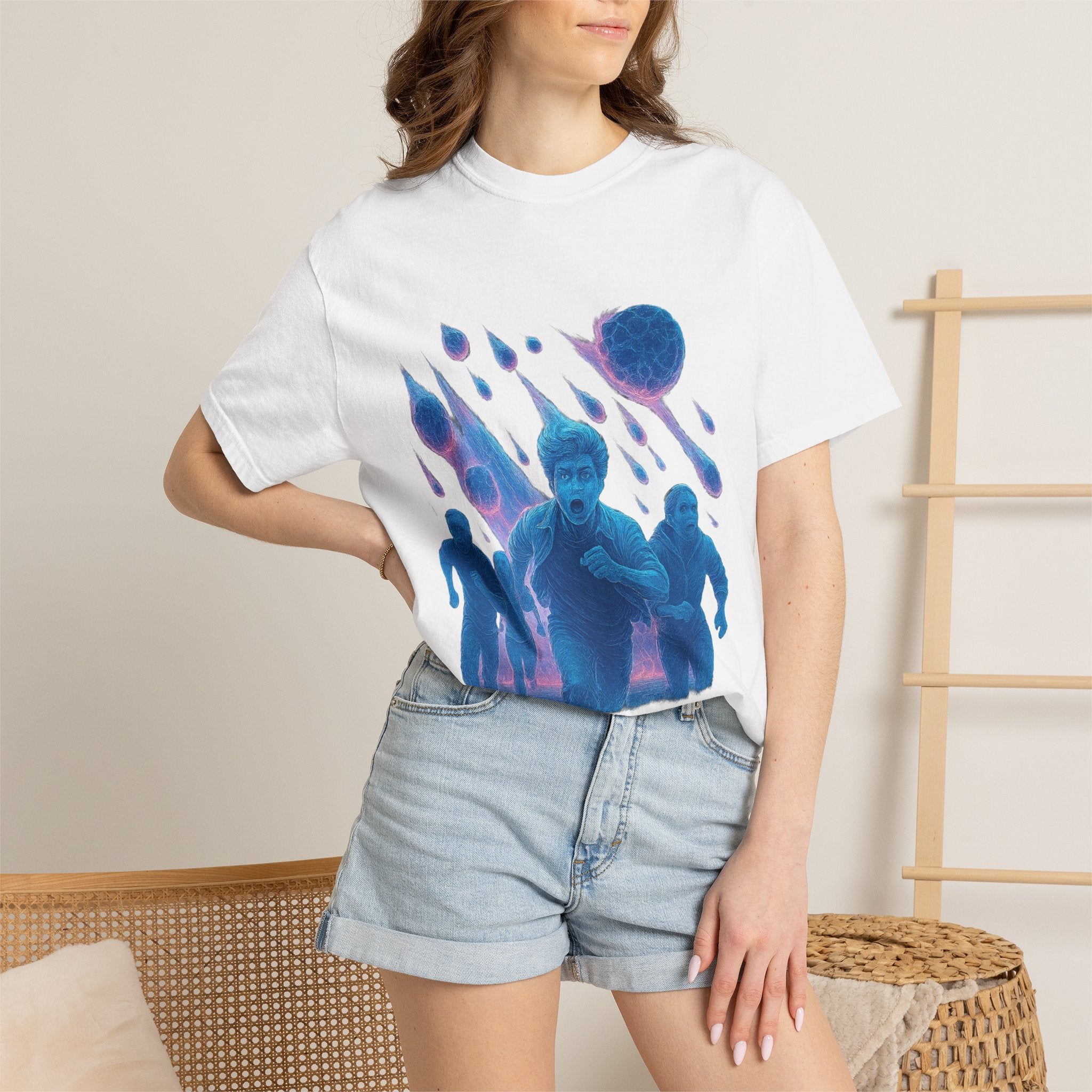 PRB Meteor Shower Survival Graphic Tee by Power Runs Black