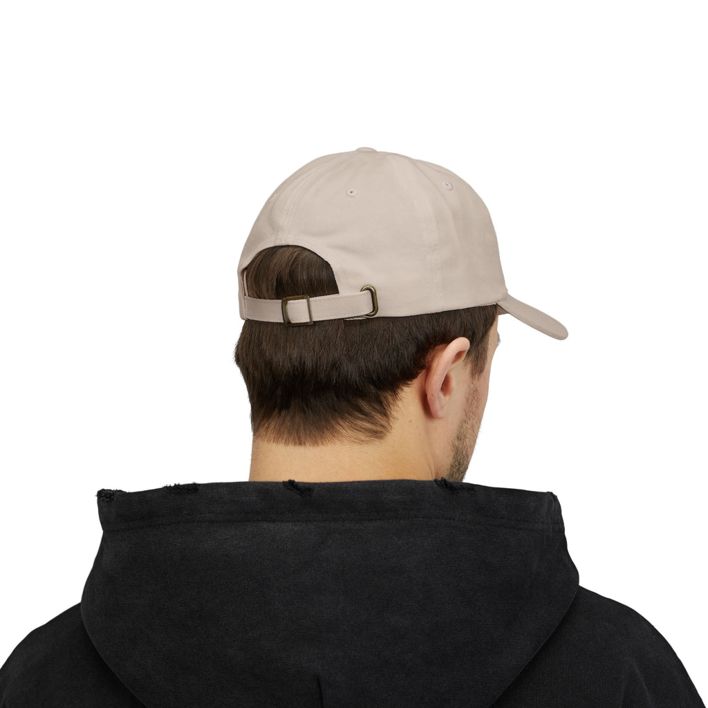 PRB Dad Cap — Vintage Crest Embroidered Baseball Hat by Power Runs Black