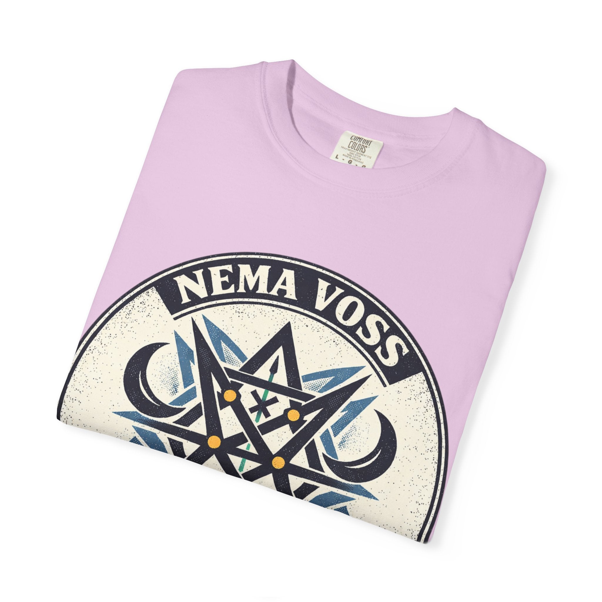 Power Runs Black PRB Nema Voss 'Doubt Splits the Pattern' Graphic T-Shirt by Power Runs Black