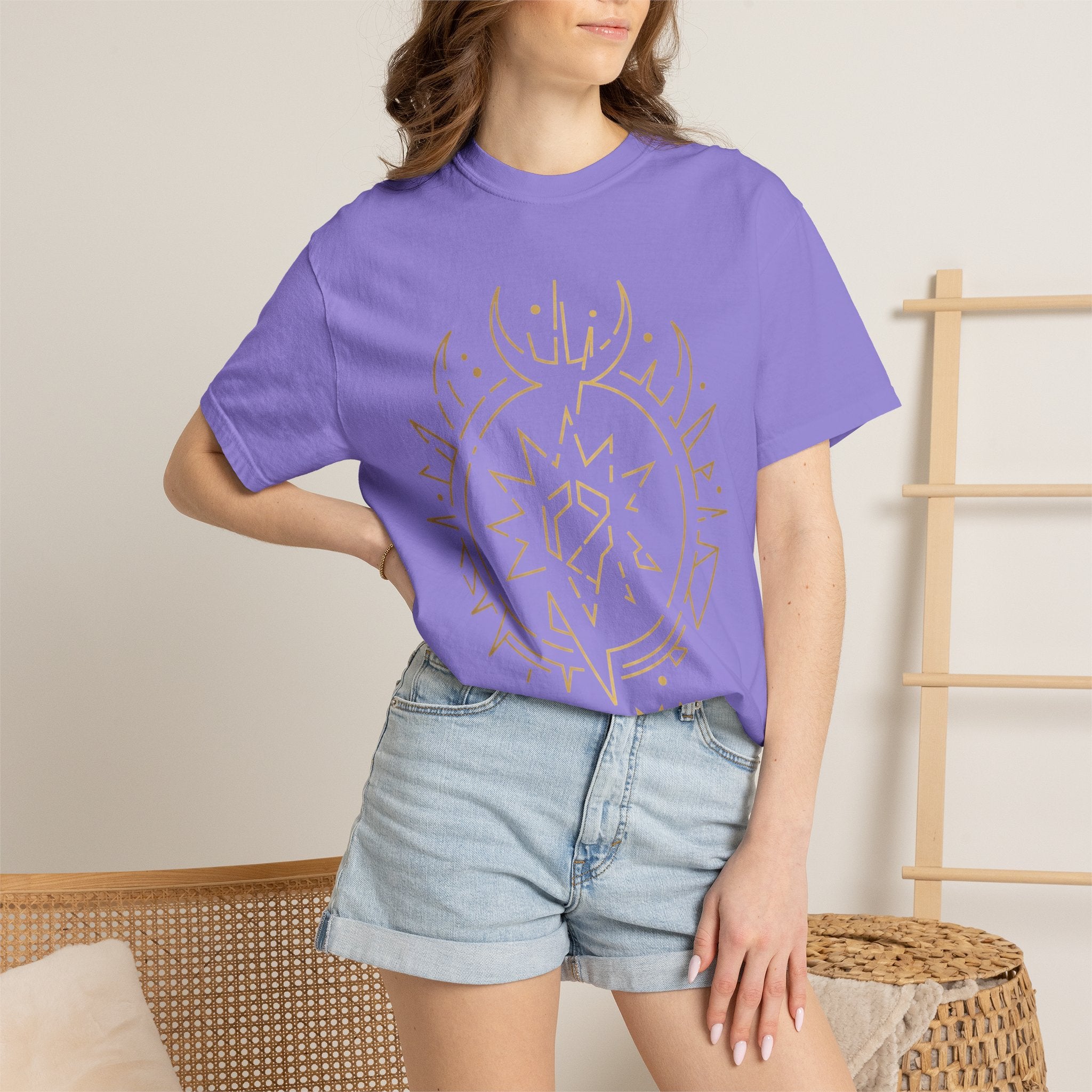 Power Runs Black PRB Cael Mór Symbol T-Shirt — ‘Nothing Connects’ Minimal Graphic Tee by Power Runs Black
