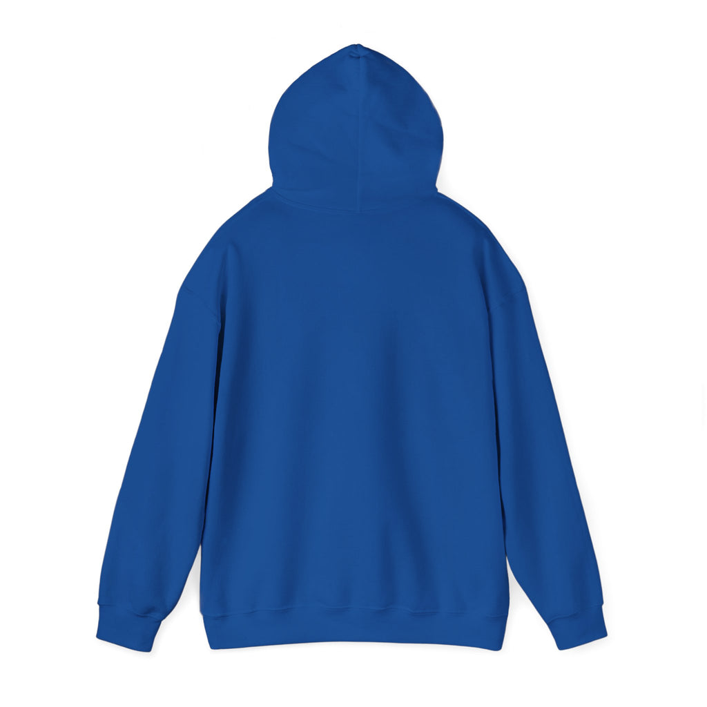 PRB Colorful City Skyline Hoodie – Vibrant Nighttime Urban Graphic by Printify