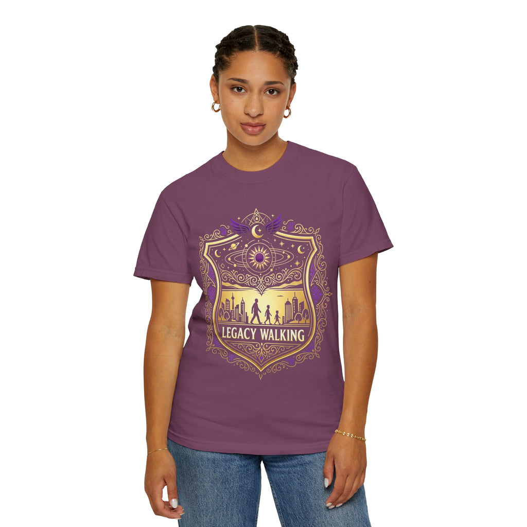 PRB Sci-Fi Adventure Graphic Tee | Futuristic Forest Print Unisex T-Shirt by Printify