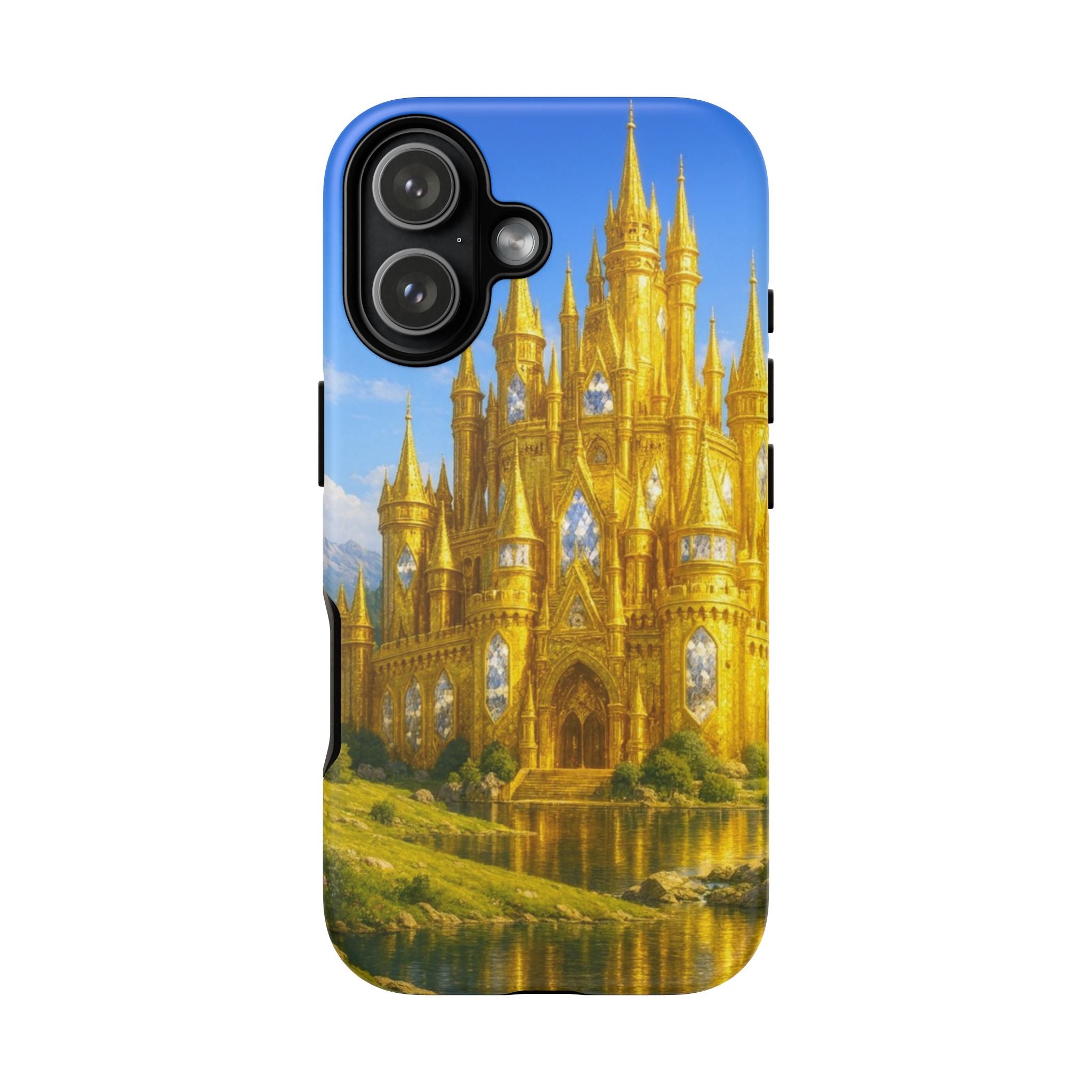 PRB Golden Castle iPhone Case | Fantasy Palace Phone Case by Printify