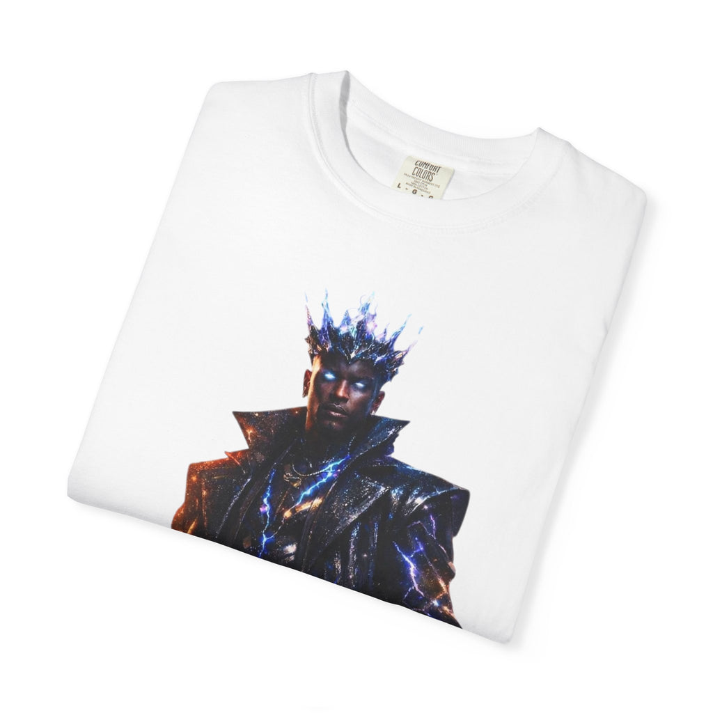 PRB Cosmic Might Unleashed T-shirt | Space Warrior Graphic Tee by Printify