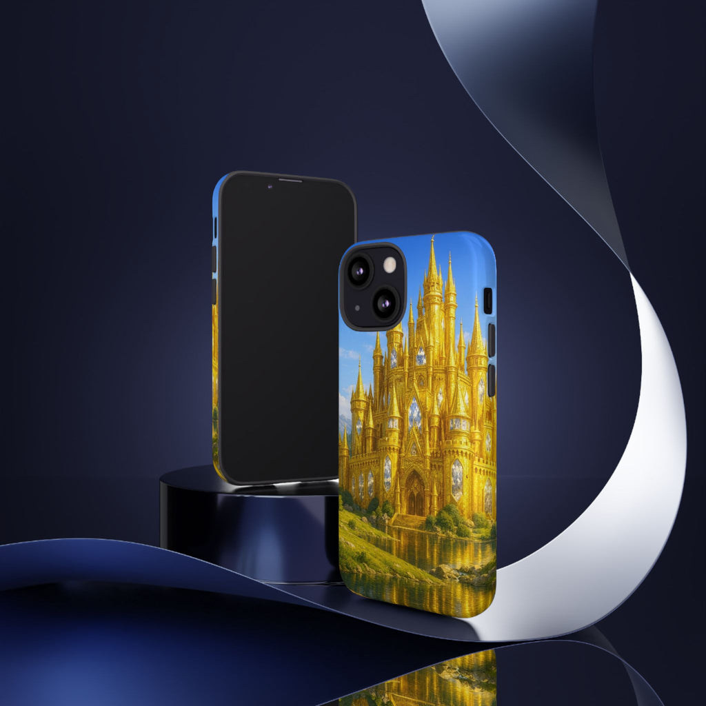PRB Golden Castle iPhone Case | Fantasy Palace Phone Case by Printify