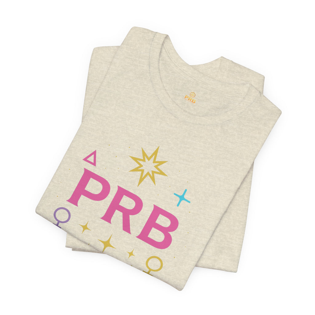 Pretty Rich Bitch The Collection by PRB Floral Lotus T‑Shirt — Colorful Spiritual Symbol Tee by Power Runs Black