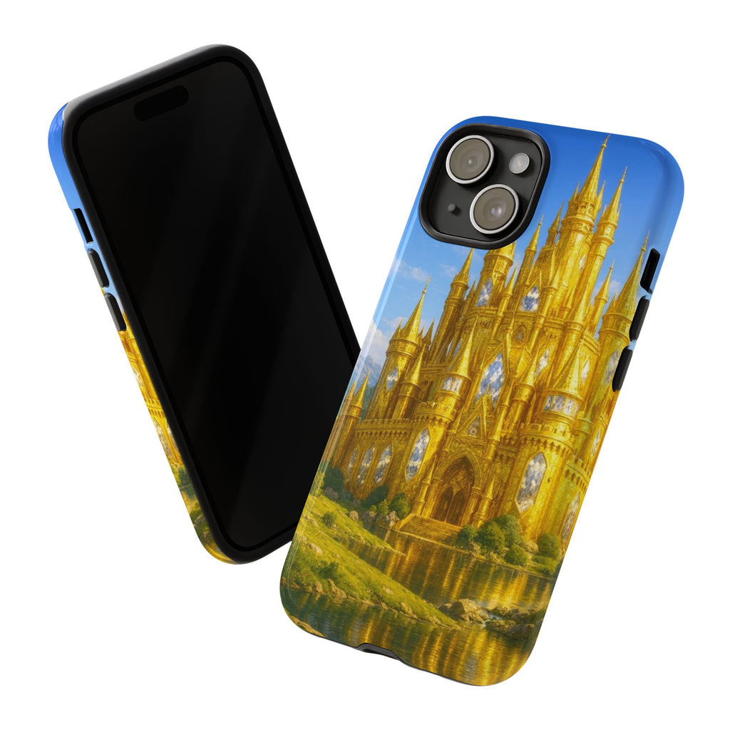 PRB Golden Castle iPhone Case | Fantasy Palace Phone Case by Printify