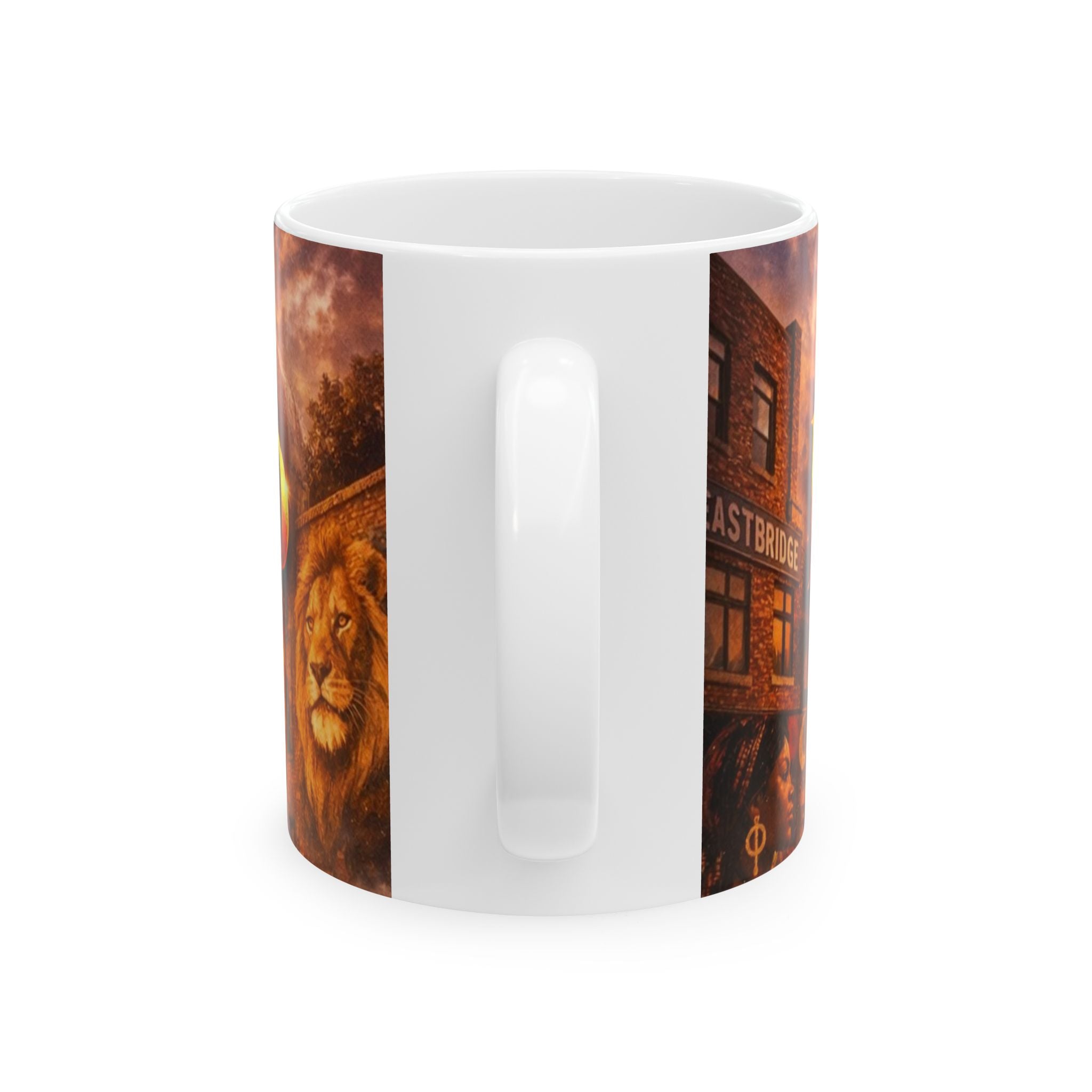 PRB Dawn Road Ceramic Mug – "The Children of the Dawn Road" Fantasy Coffee Mug by Printify