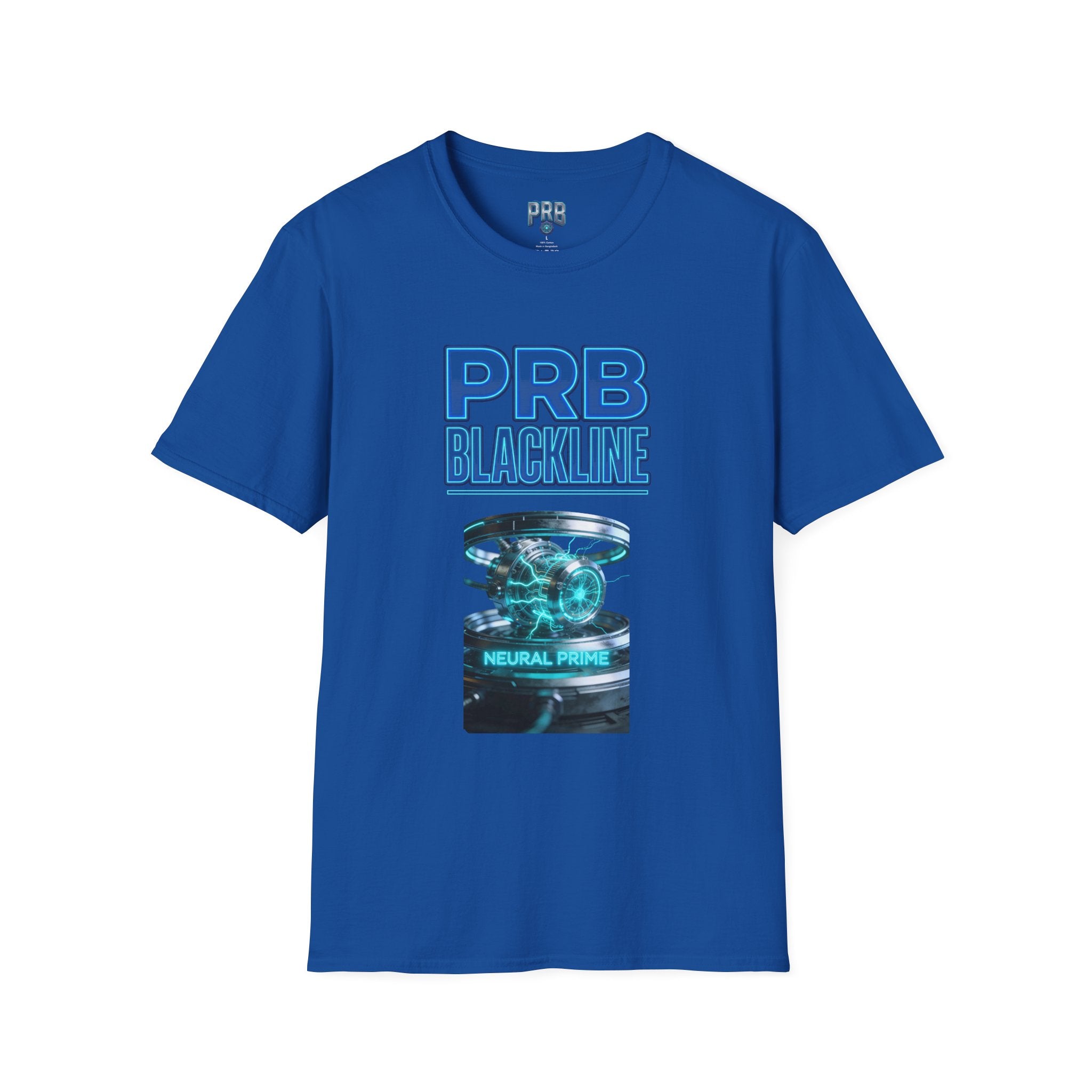 PRB Blackline Neural Prime Graphic T-Shirt by Power Runs Black