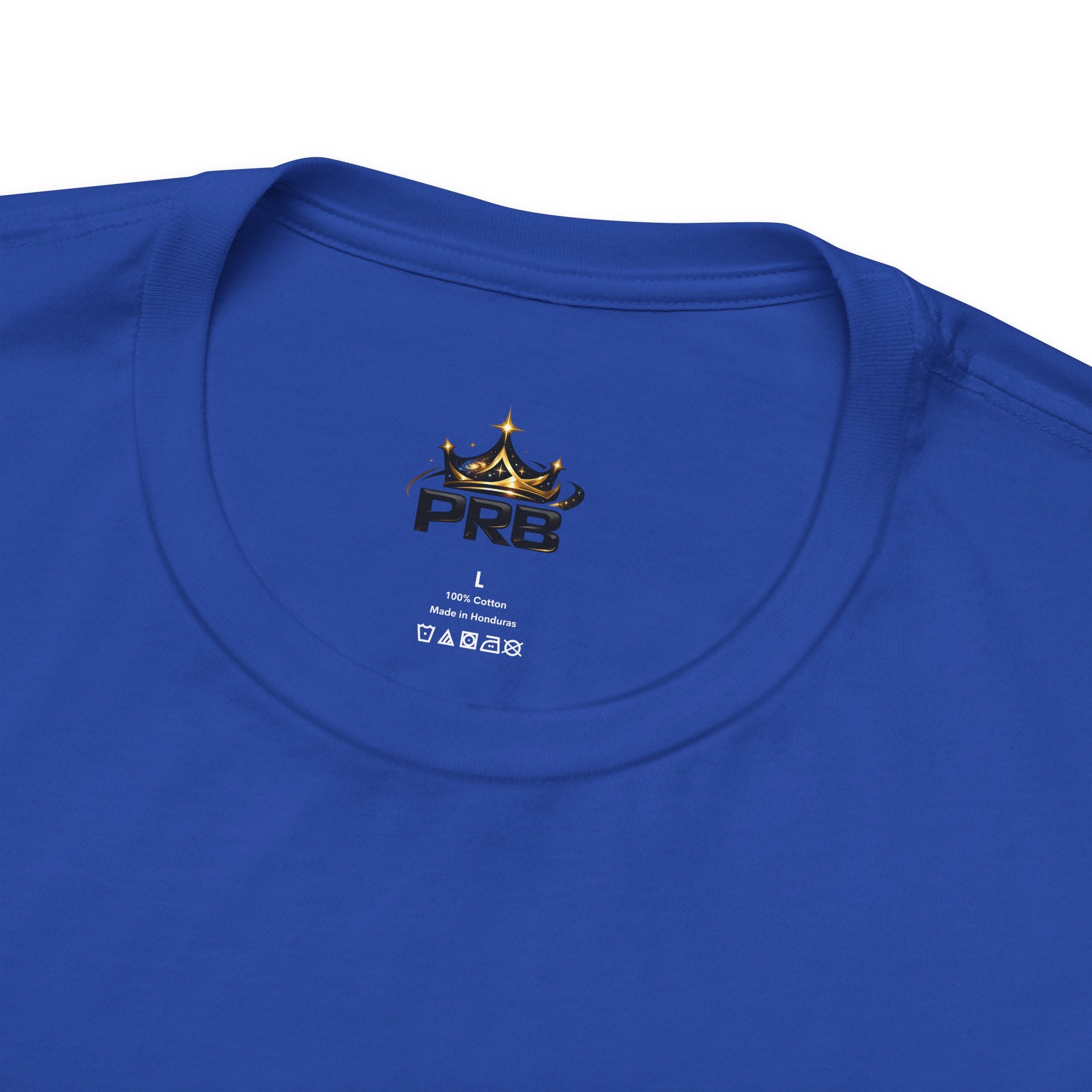 PRB Crown Tee — Graphic Logo T-Shirt by Power Runs Black