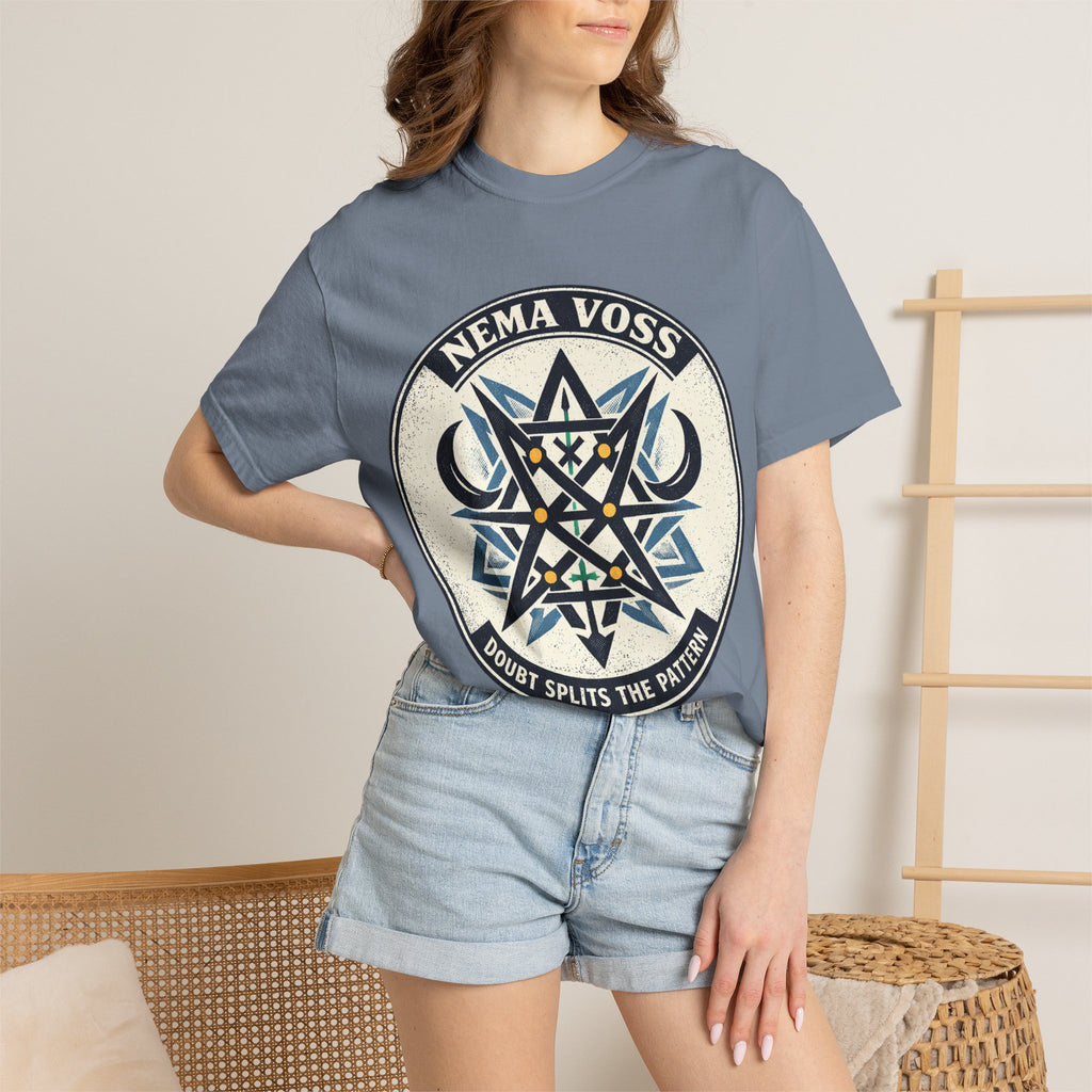 Power Runs Black PRB Nema Voss 'Doubt Splits the Pattern' Graphic T-Shirt by Power Runs Black