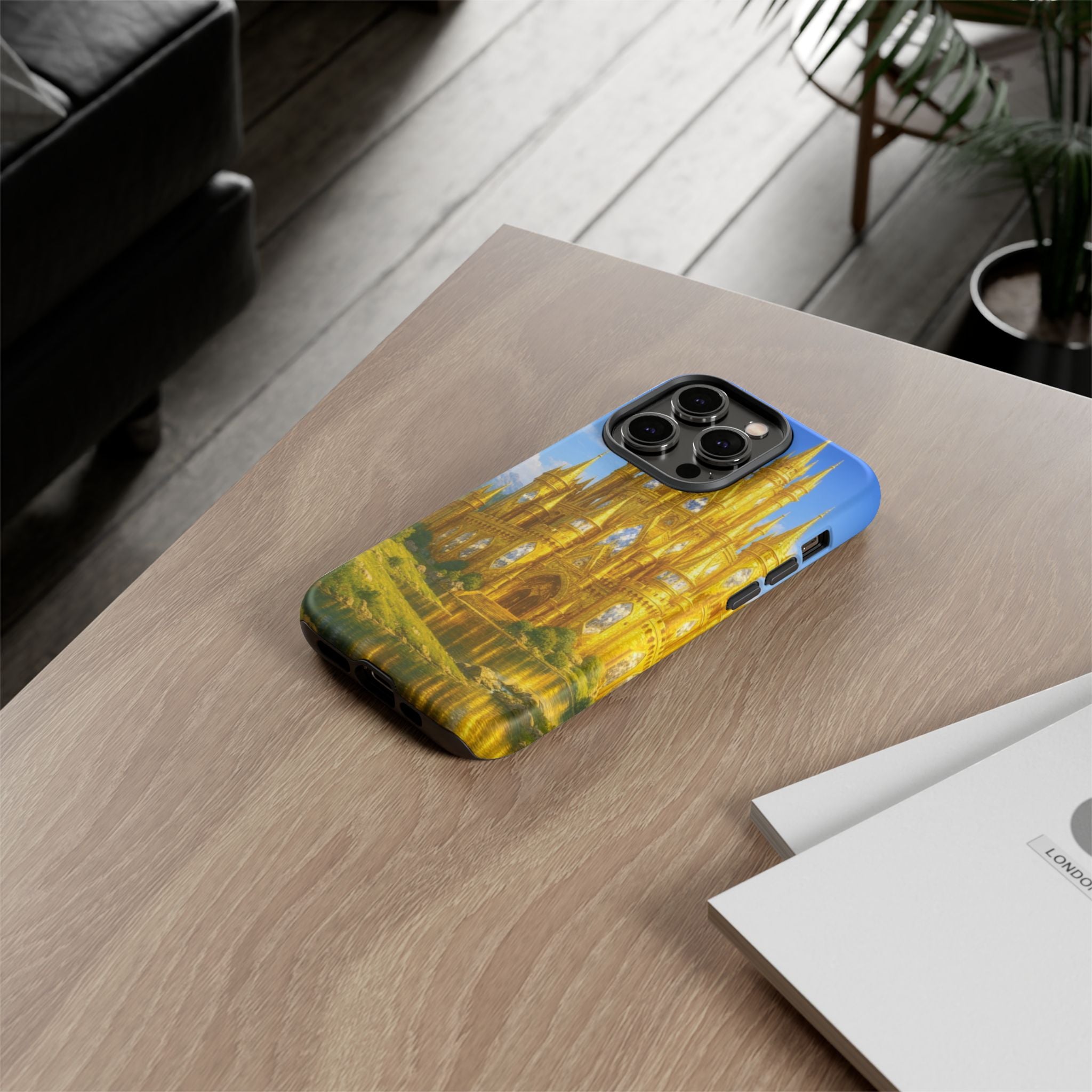 PRB Golden Castle iPhone Case | Fantasy Palace Phone Case by Printify