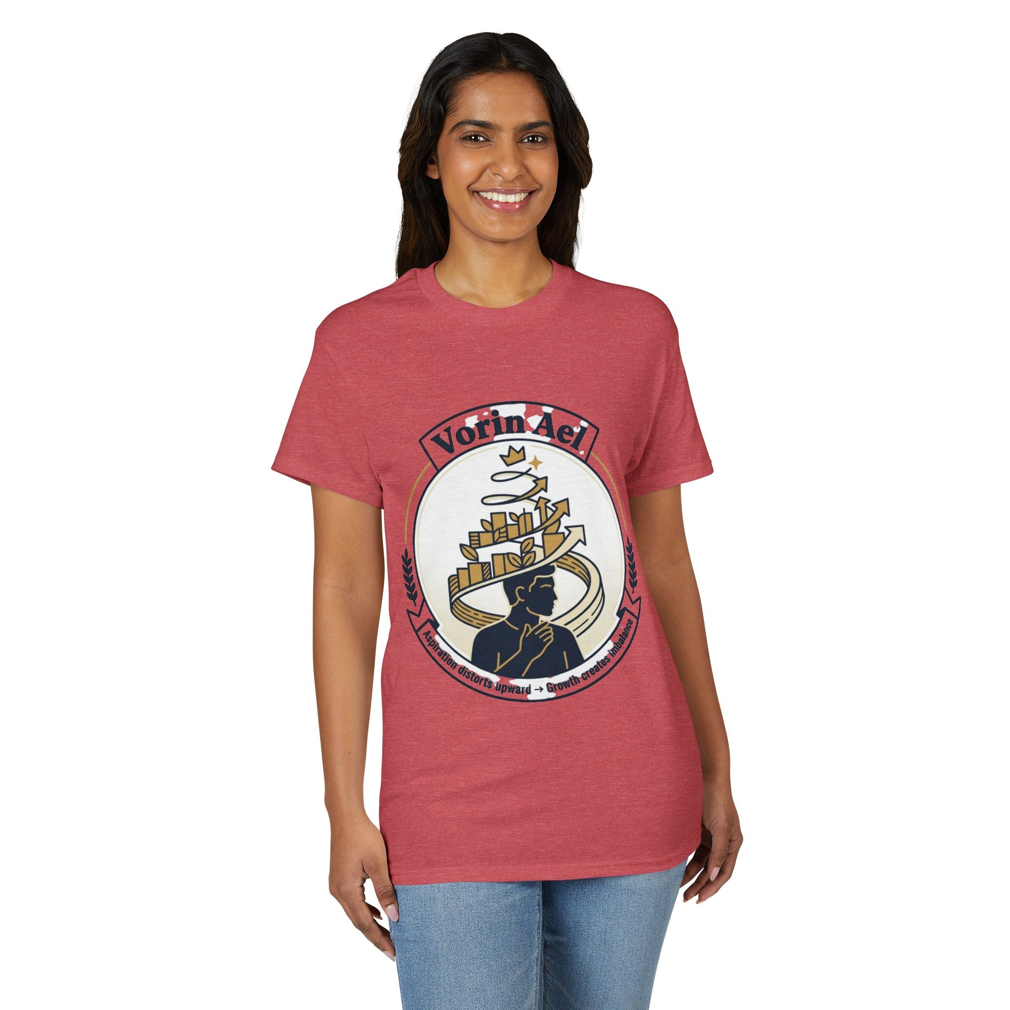 Power Runs Black PRB Vorin Ael Crest T-Shirt — Fantasy Guild Emblem Tee by Printify