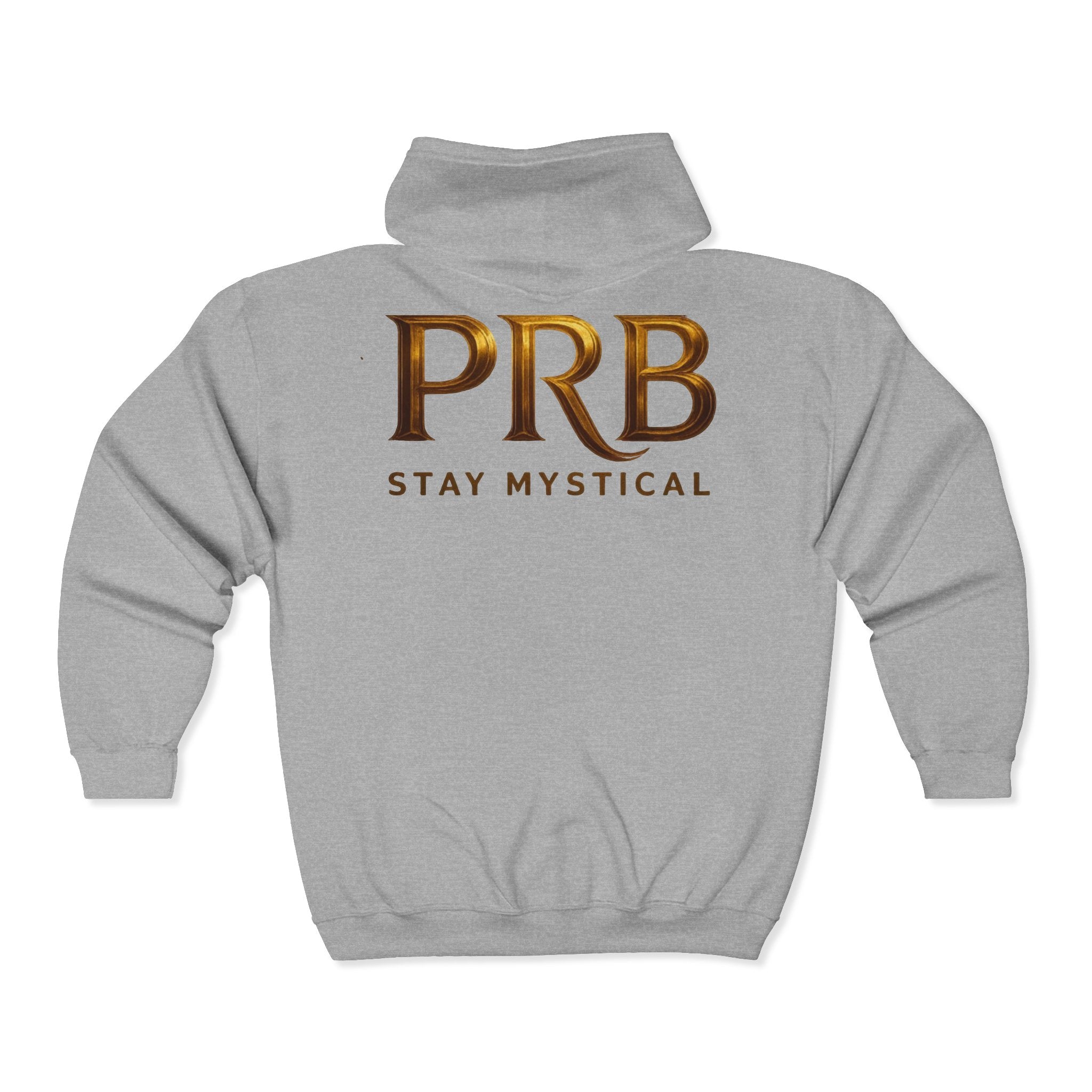 PRB Mystical Flame Mask hoodie | Zip Hoodie by Power Runs Black