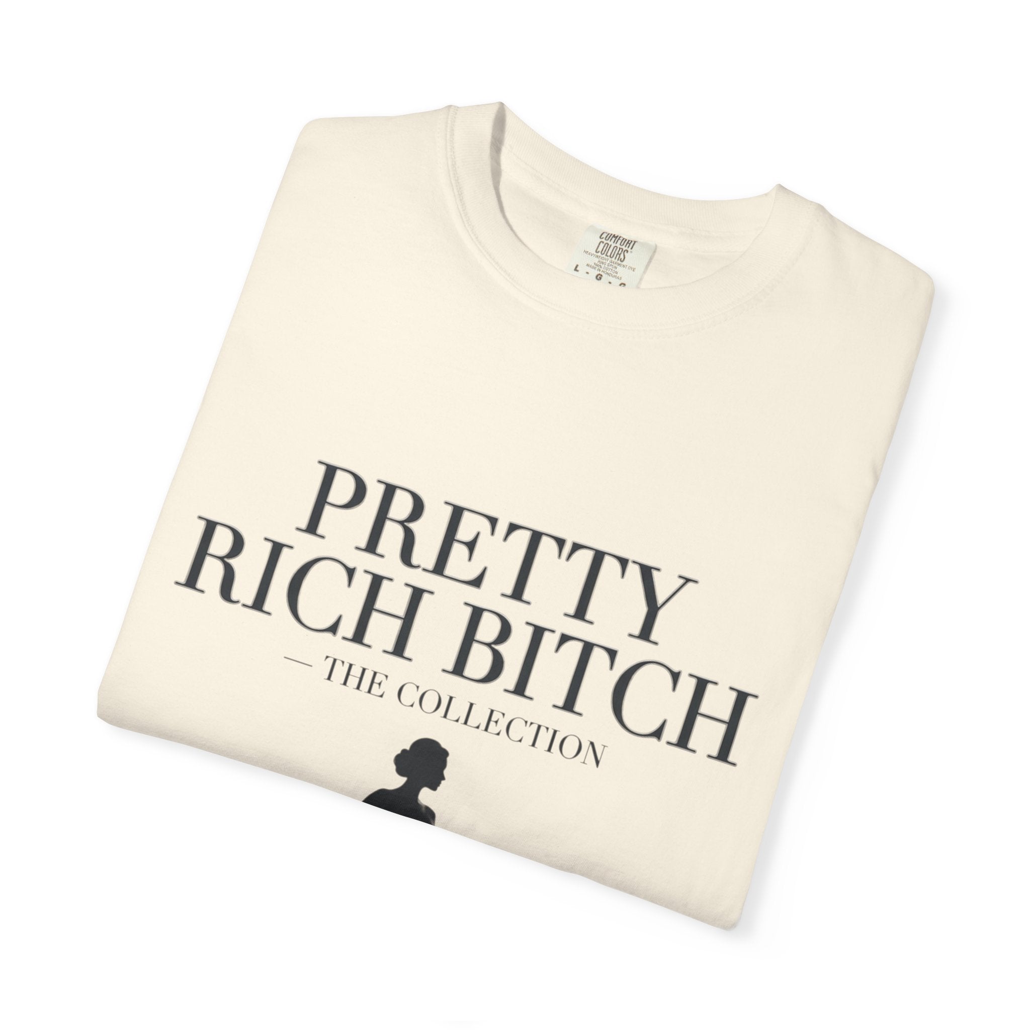 Pretty Rich Bitch The Collection by PRB Tee — Feminine Confidence Graphic T-Shirt by Power Runs Black