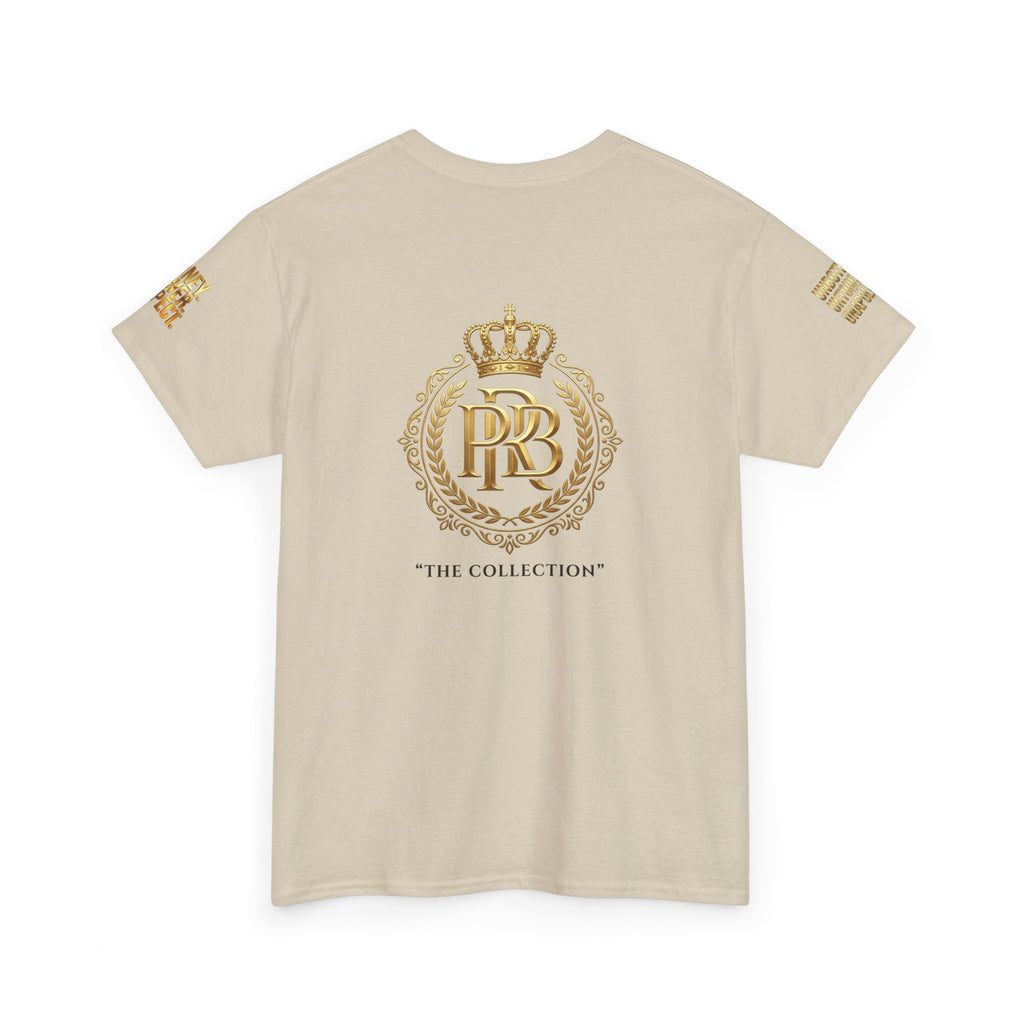 Power Runs Black PRB Pretty Rich Bitch The Collection by PRB Graphic Tee — Empowered Luxury Graphic T‑Shirt by Power Runs Black