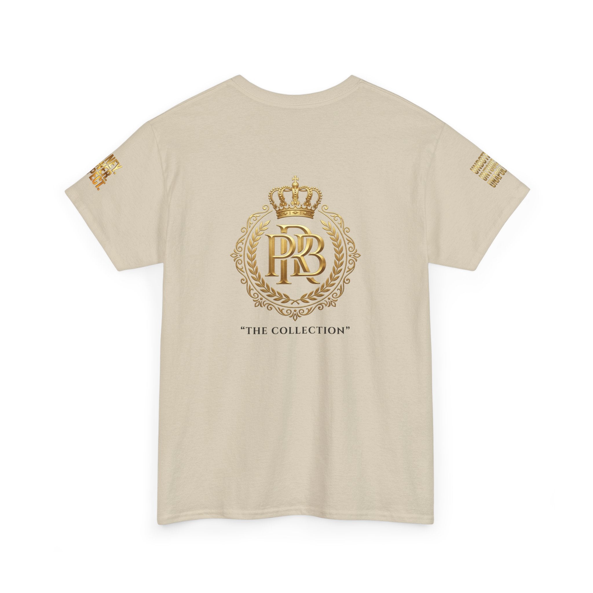 Power Runs Black PRB Pretty Rich Bitch The Collection by PRB Graphic Tee — Empowered Luxury Graphic T‑Shirt by Power Runs Black