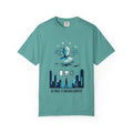 Power Runs Black AI Metropolis T-Shirt — 'At First, It Entered Quietly' Cybercity Graphic Tee by Concepts VS Entertainment/Tiktok shop