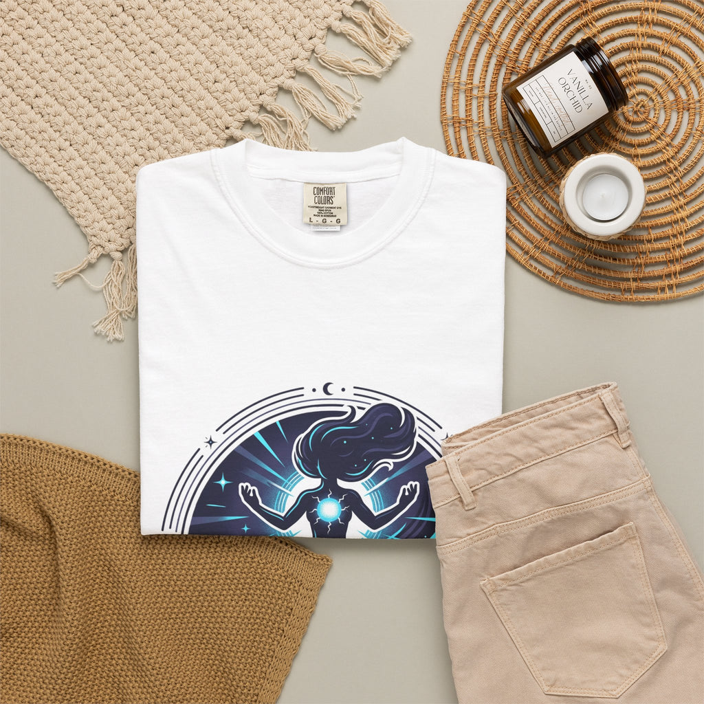 Power Runs Black PRB Ascension T-Shirt — Spiritual Energy Graphic Tee by Power Runs Black