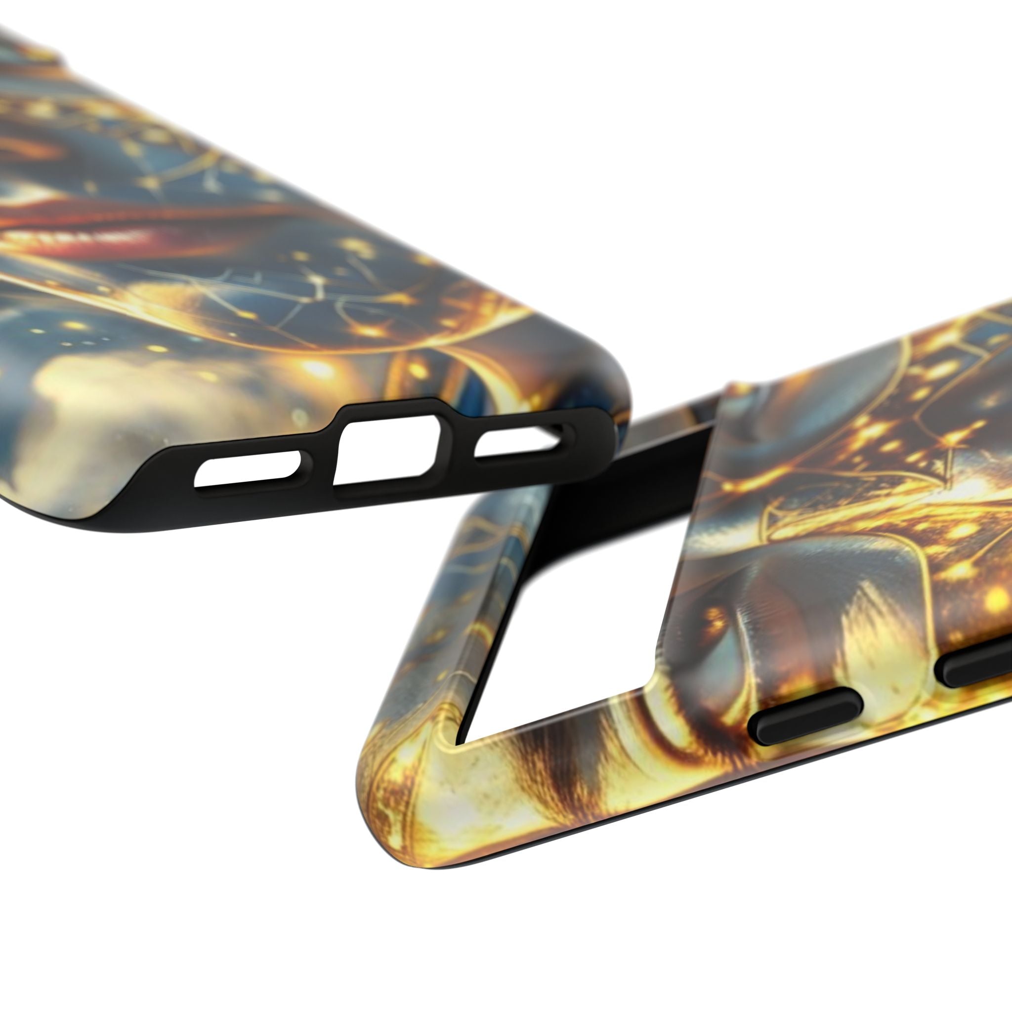 PRB Galactic Portrait Tough Case | Cosmic Face Phone Case, Starry Nebula Design by Printify