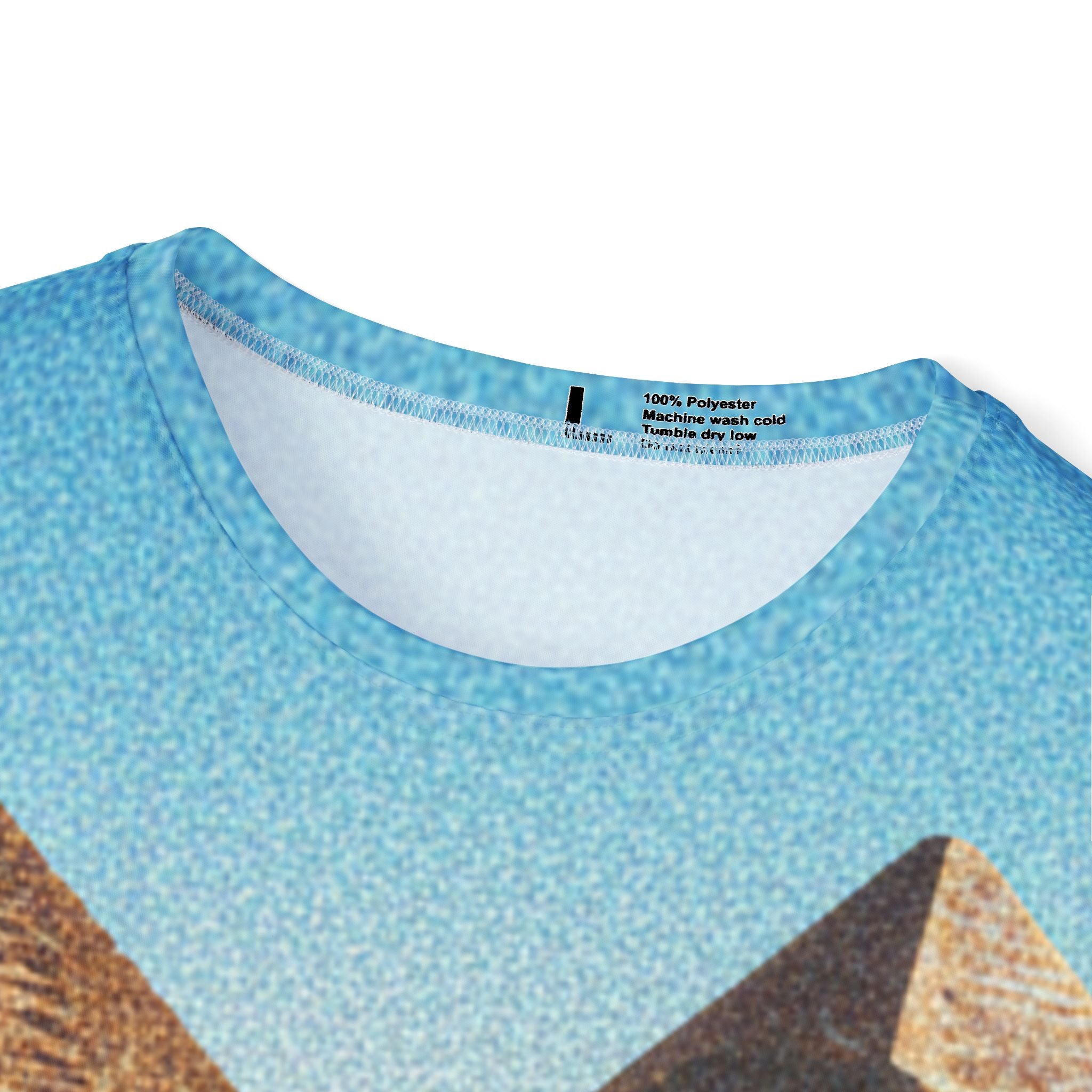PRB Egypt Pyramid & Camel Men's All-Over Print Sports Jersey by Power Runs Black