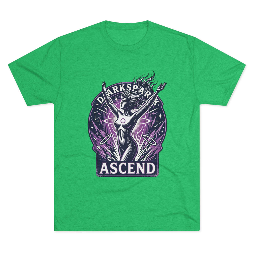 Power Runs Black PRB Ascend Space Goddess Tee — "Parkspark Ascend" Retro Sci‑Fi Graphic T-Shirt by Power Runs Black