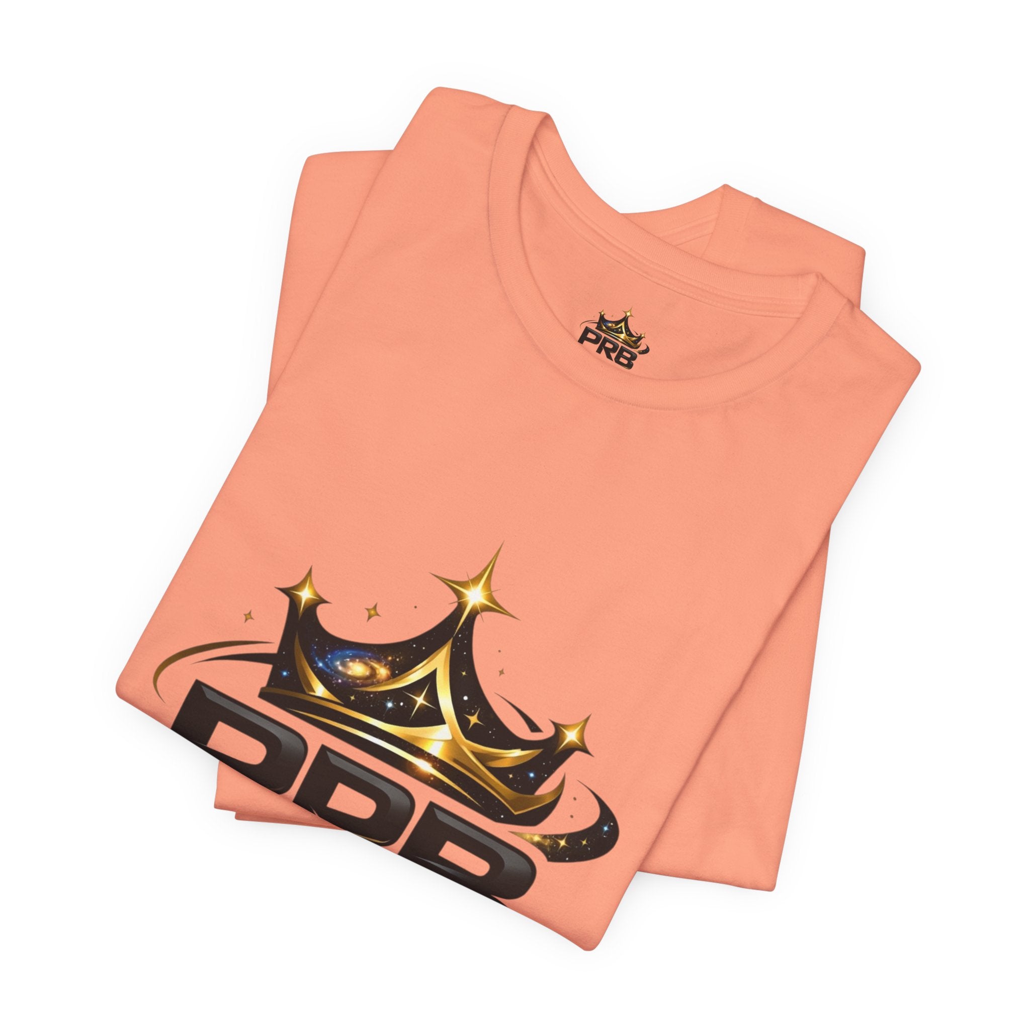 PRB Crown Tee — Graphic Logo T-Shirt by Power Runs Black