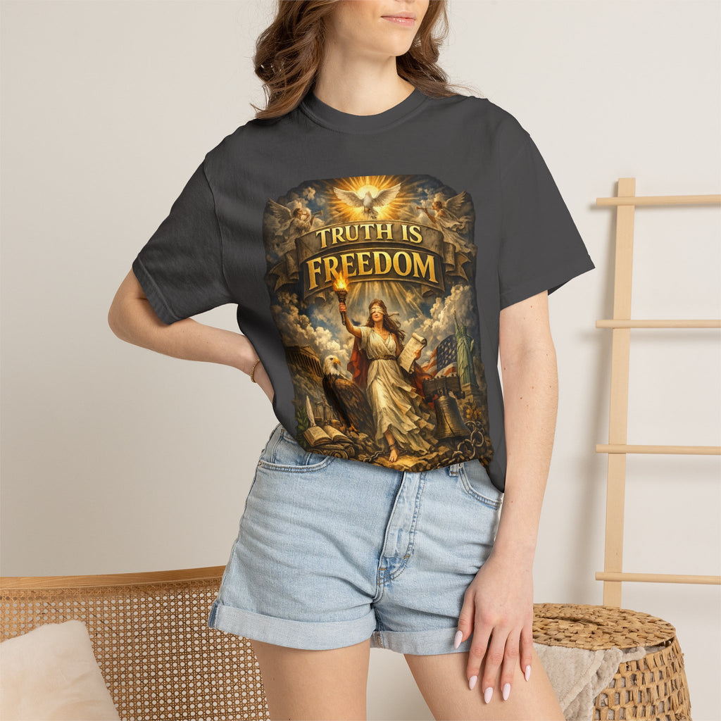 PRB Truth Is Freedom Graphic T-Shirt by Power Runs Black