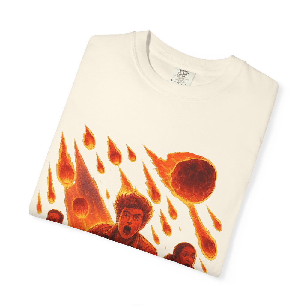PRB Meteor Shower Escape T-Shirt — Apocalyptic Running Graphic Tee by Power Runs Black