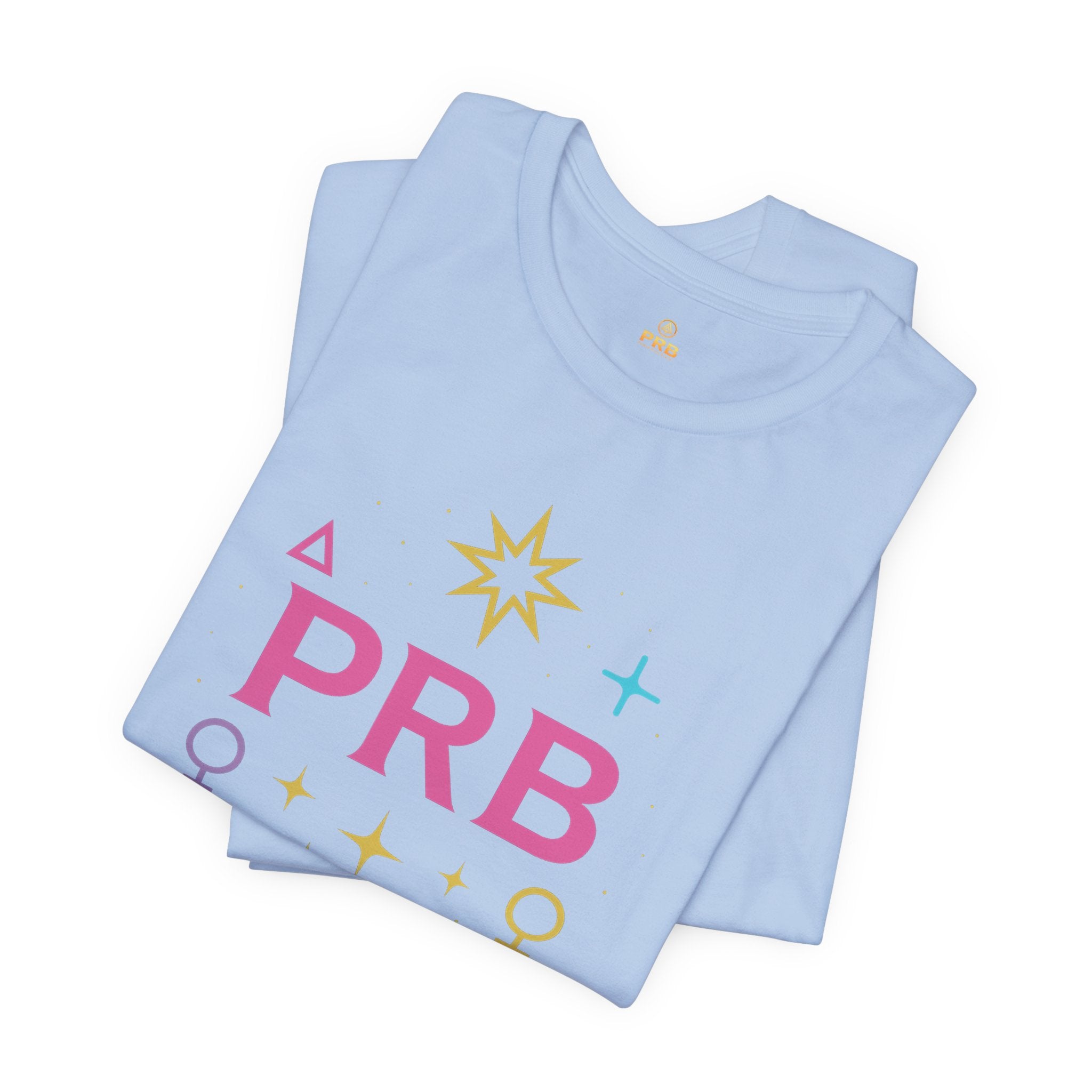 Pretty Rich Bitch The Collection by PRB Floral Lotus T‑Shirt — Colorful Spiritual Symbol Tee by Power Runs Black