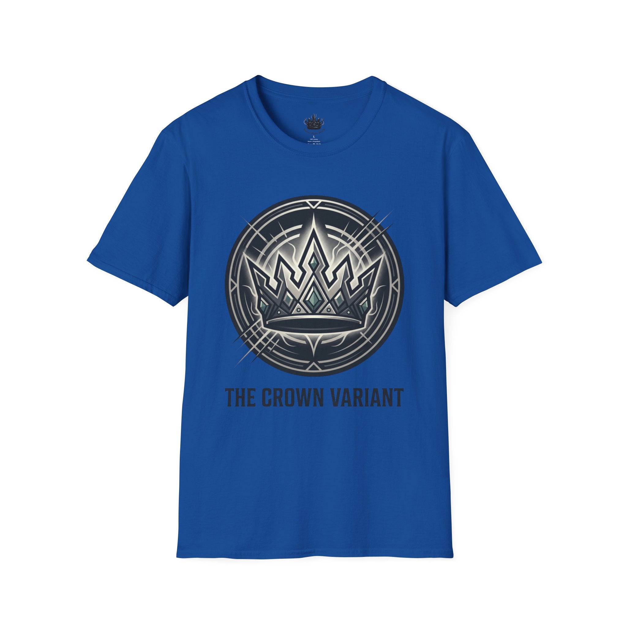 Power Runs Black PRB Crown Variant Graphic T-Shirt — The Crown Variant Emblem by Power Runs Black