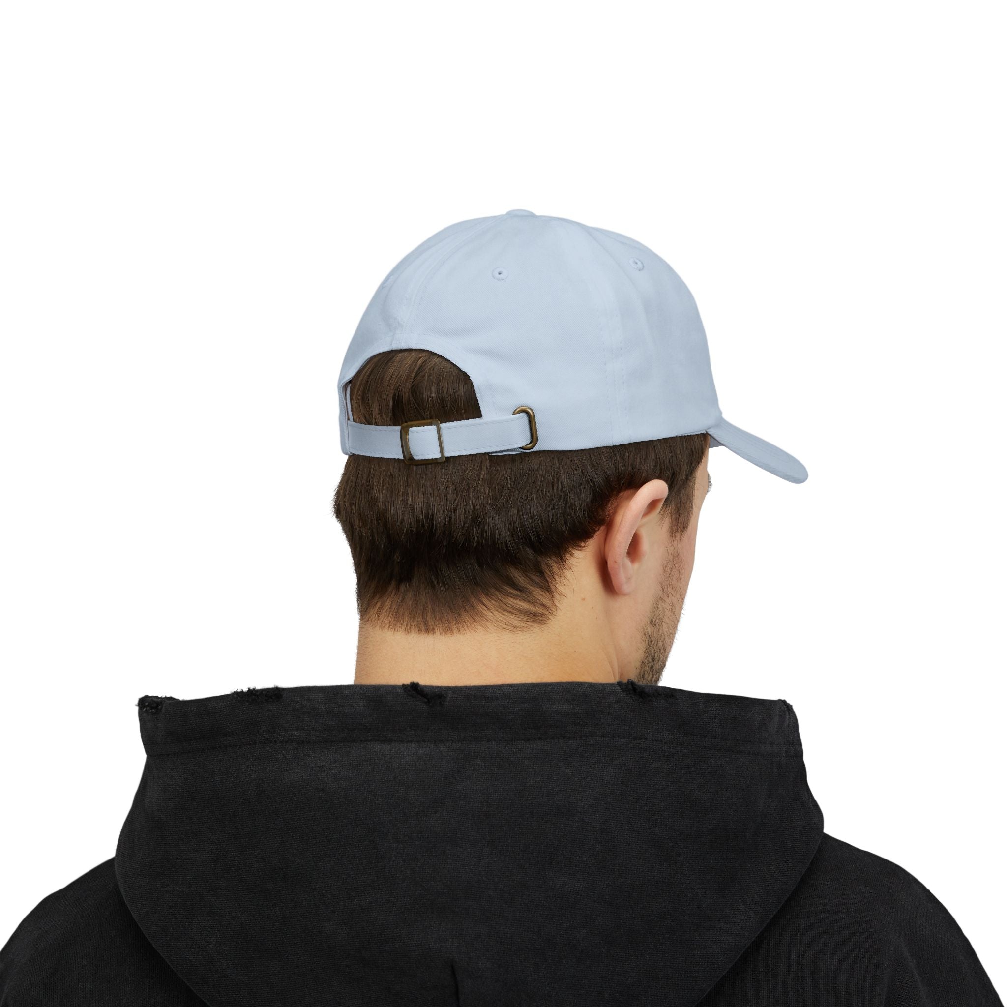 PRB Dad Cap — Vintage Crest Embroidered Baseball Hat by Power Runs Black