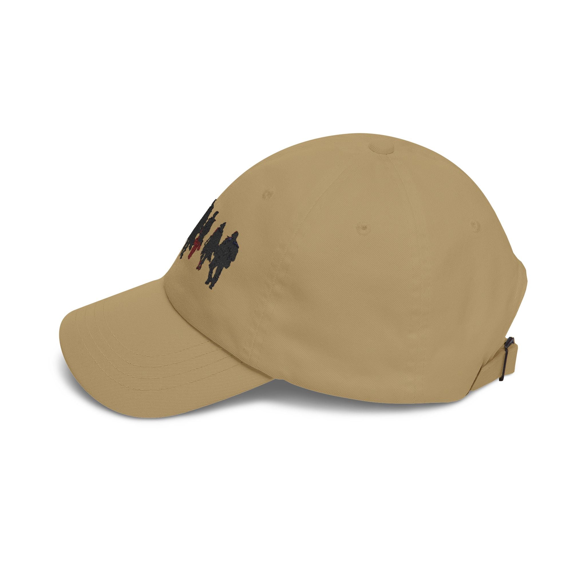 PRB The Starbound Seven Dad Cap — Silhouette Crew Walking Hat by Power Runs Black