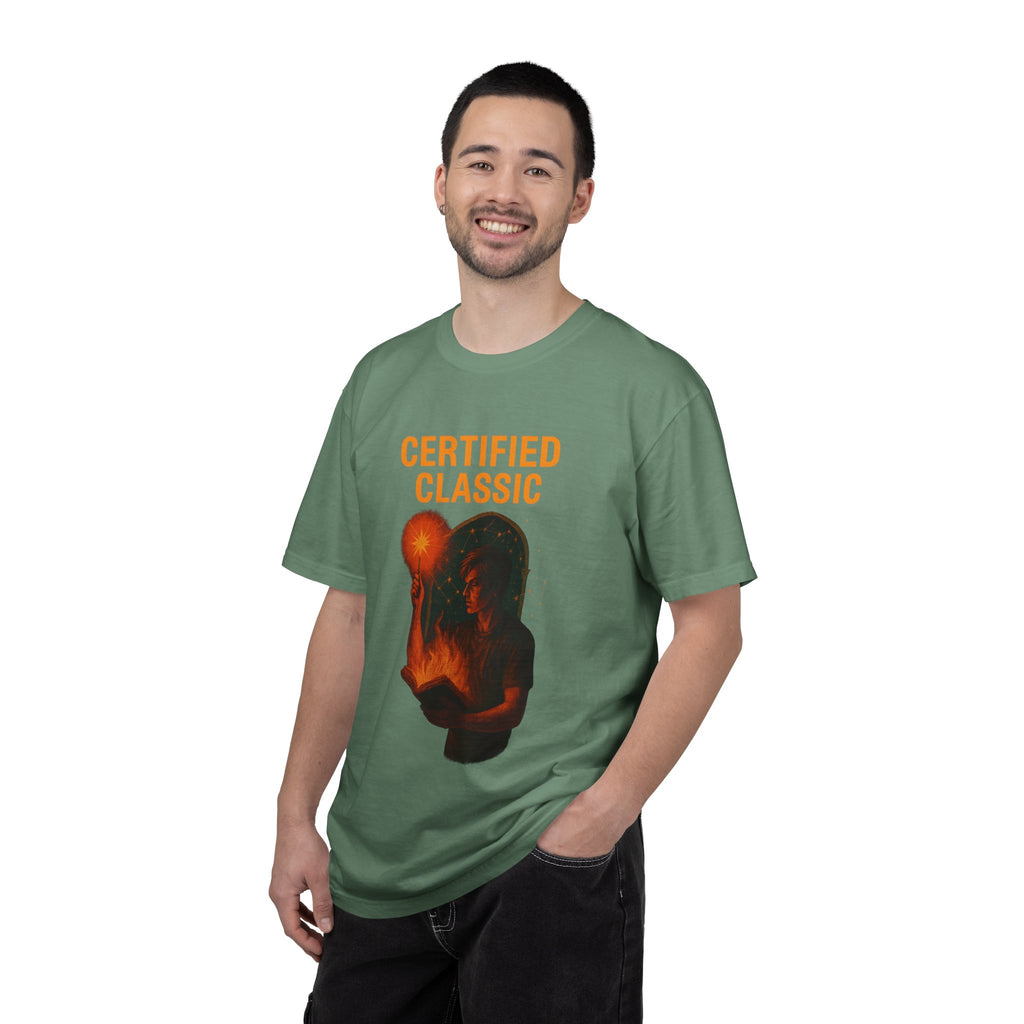 PRB Certified Classic head silhouette holding light bulb T-shirt | vintage inspired graphic tee by Power Runs Black
