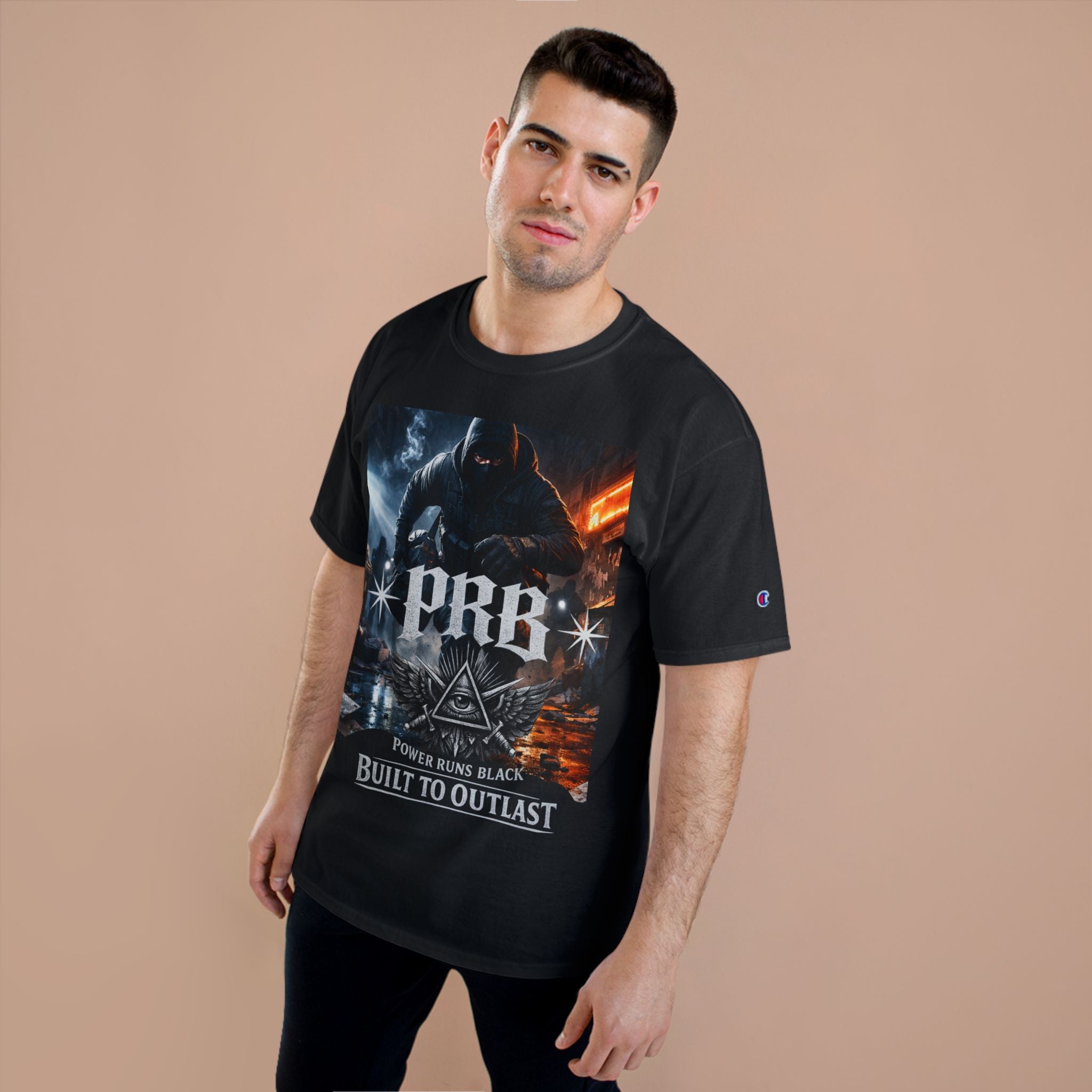 PRB 'Built to Outlast' Graphic Tee by Printify