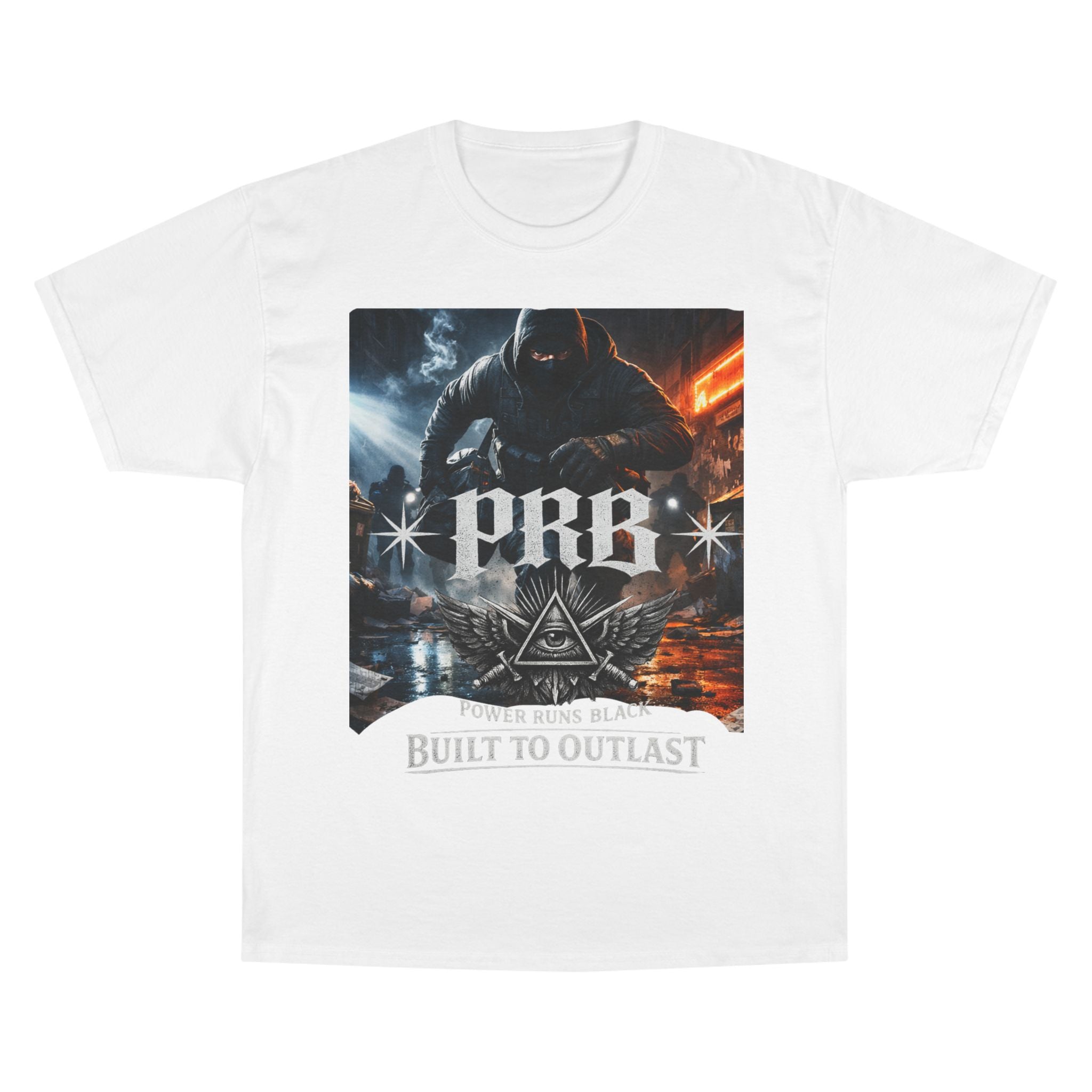 PRB 'Built to Outlast' Graphic Tee by Printify