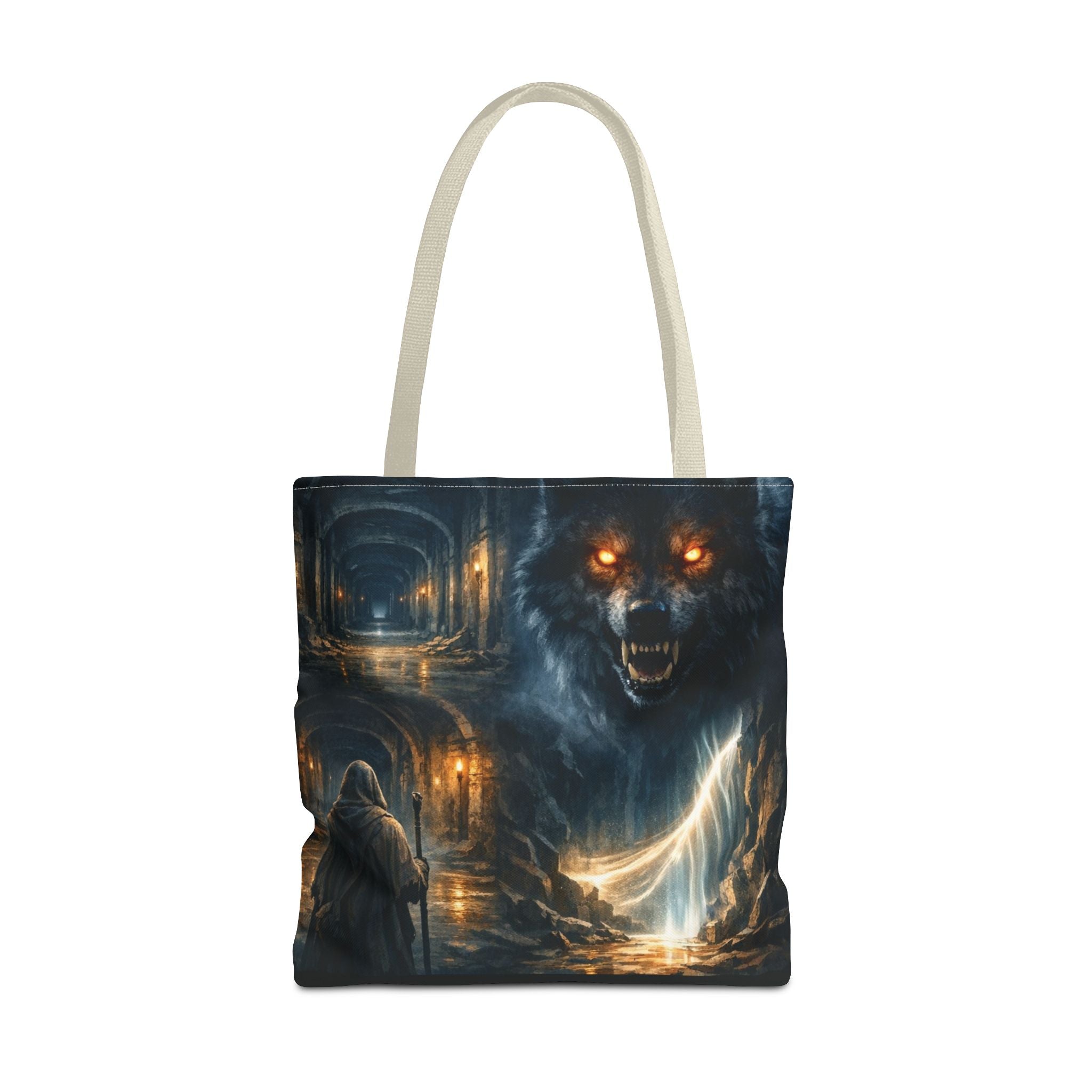 PRB The Echo Hounds Illustration Tote Bag | Gothic Horror Artwork by Power Runs Black