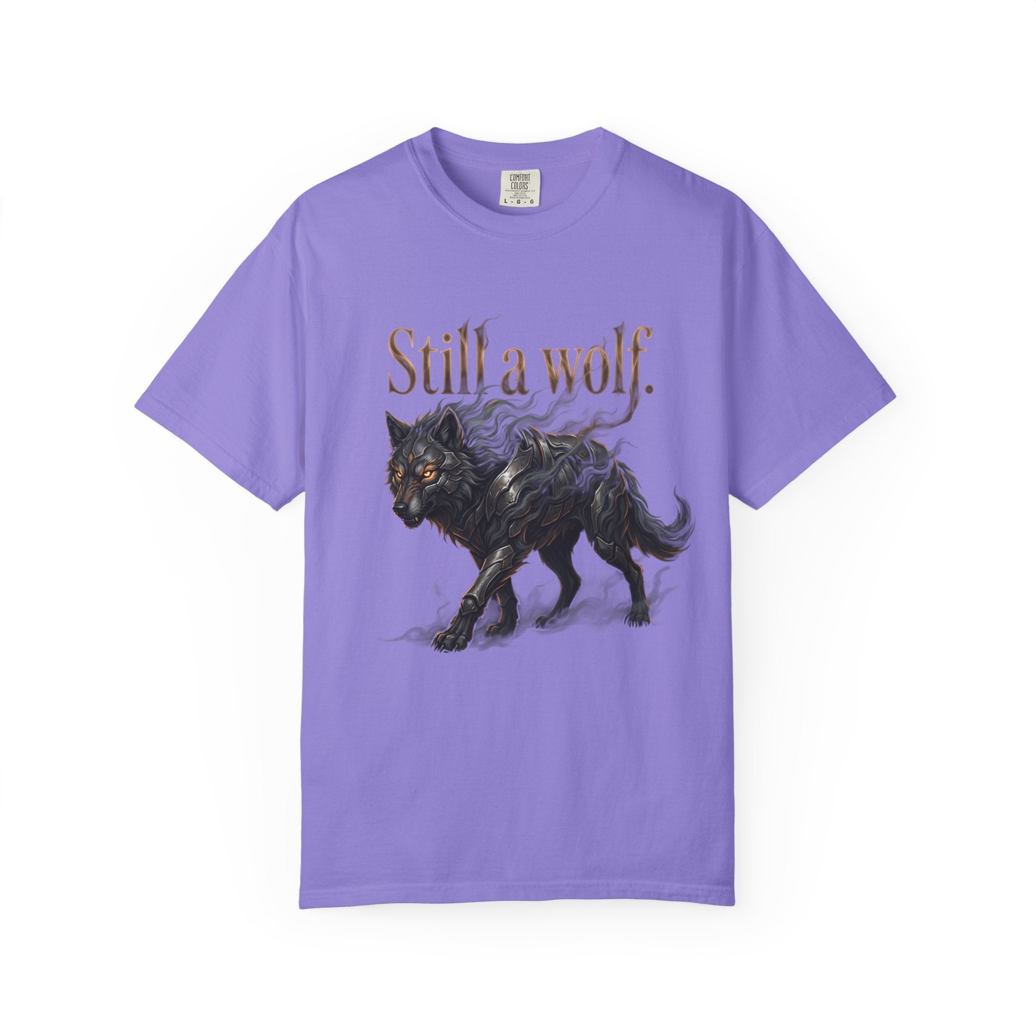 PRB Still a Wolf T-Shirt — Dark Wolf Graphic Tee by Printify