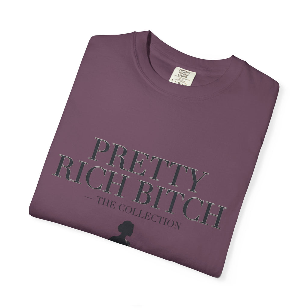 Pretty Rich Bitch The Collection by PRB Tee — Feminine Confidence Graphic T-Shirt by Power Runs Black