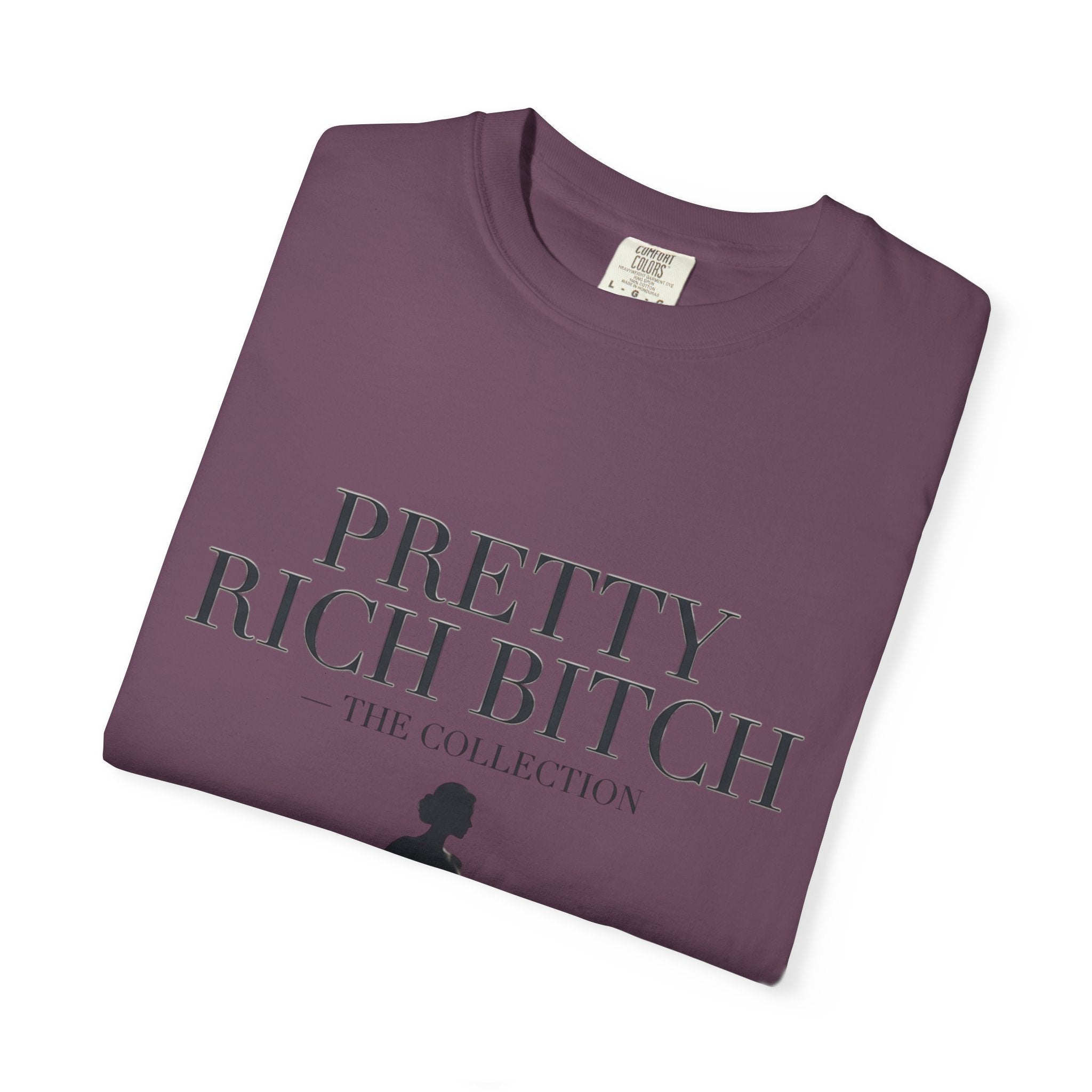 Pretty Rich Bitch The Collection by PRB Tee — Feminine Confidence Graphic T-Shirt by Power Runs Black