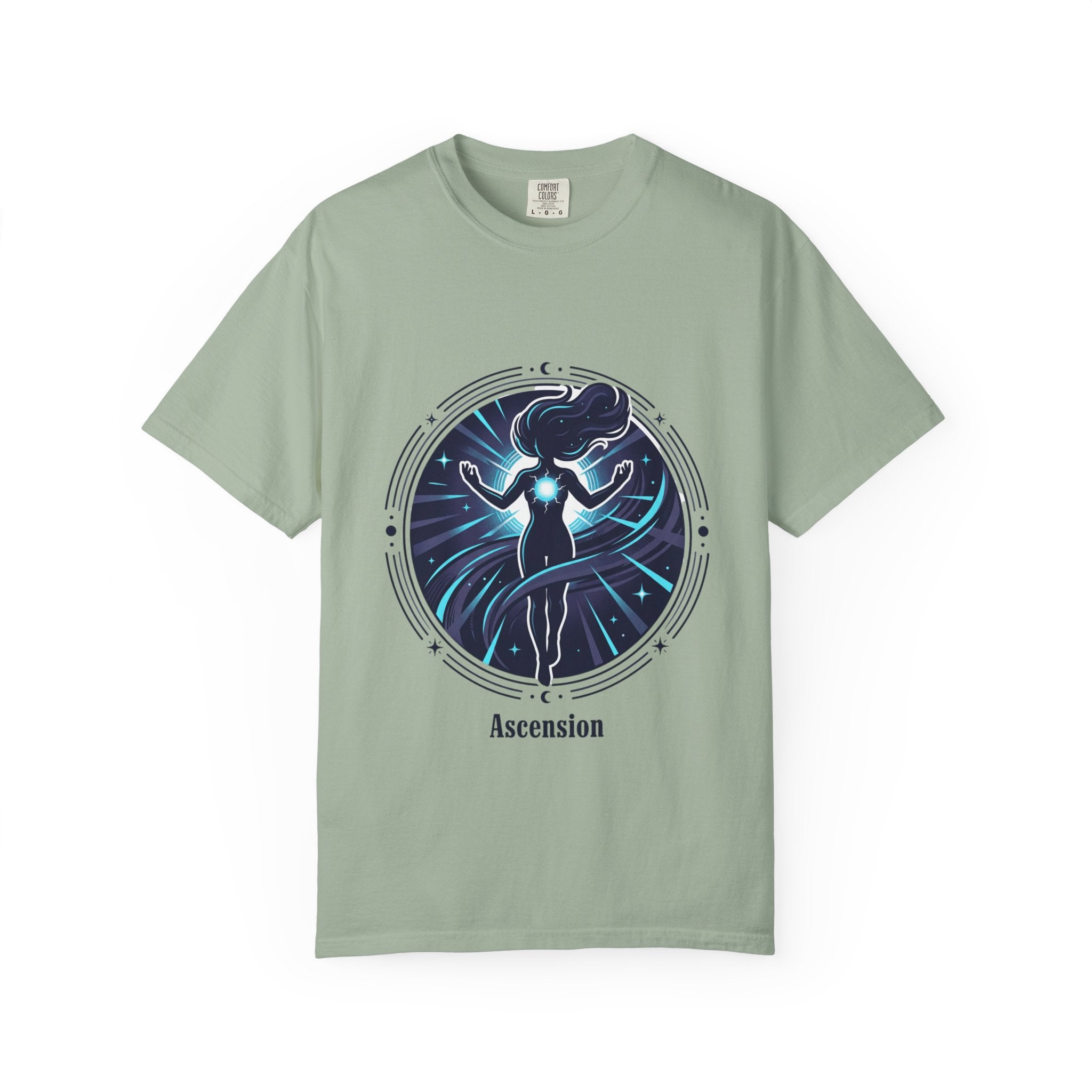 Power Runs Black PRB Ascension T-Shirt — Spiritual Energy Graphic Tee by Power Runs Black