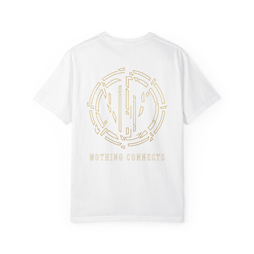 Power Runs Black PRB Cael Mór Symbol T-Shirt — ‘Nothing Connects’ Minimal Graphic Tee by Power Runs Black