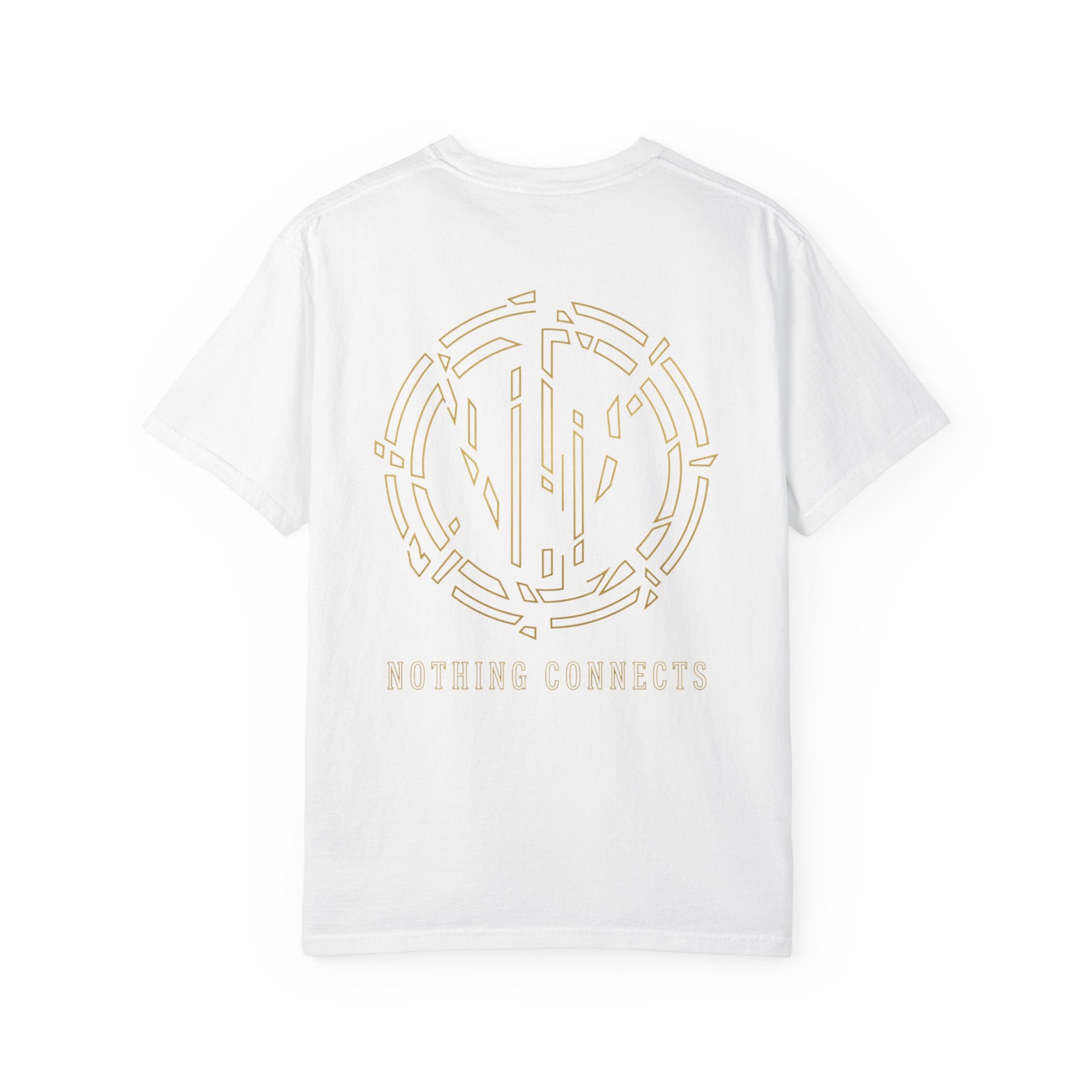Power Runs Black PRB Cael Mór Symbol T-Shirt — ‘Nothing Connects’ Minimal Graphic Tee by Power Runs Black