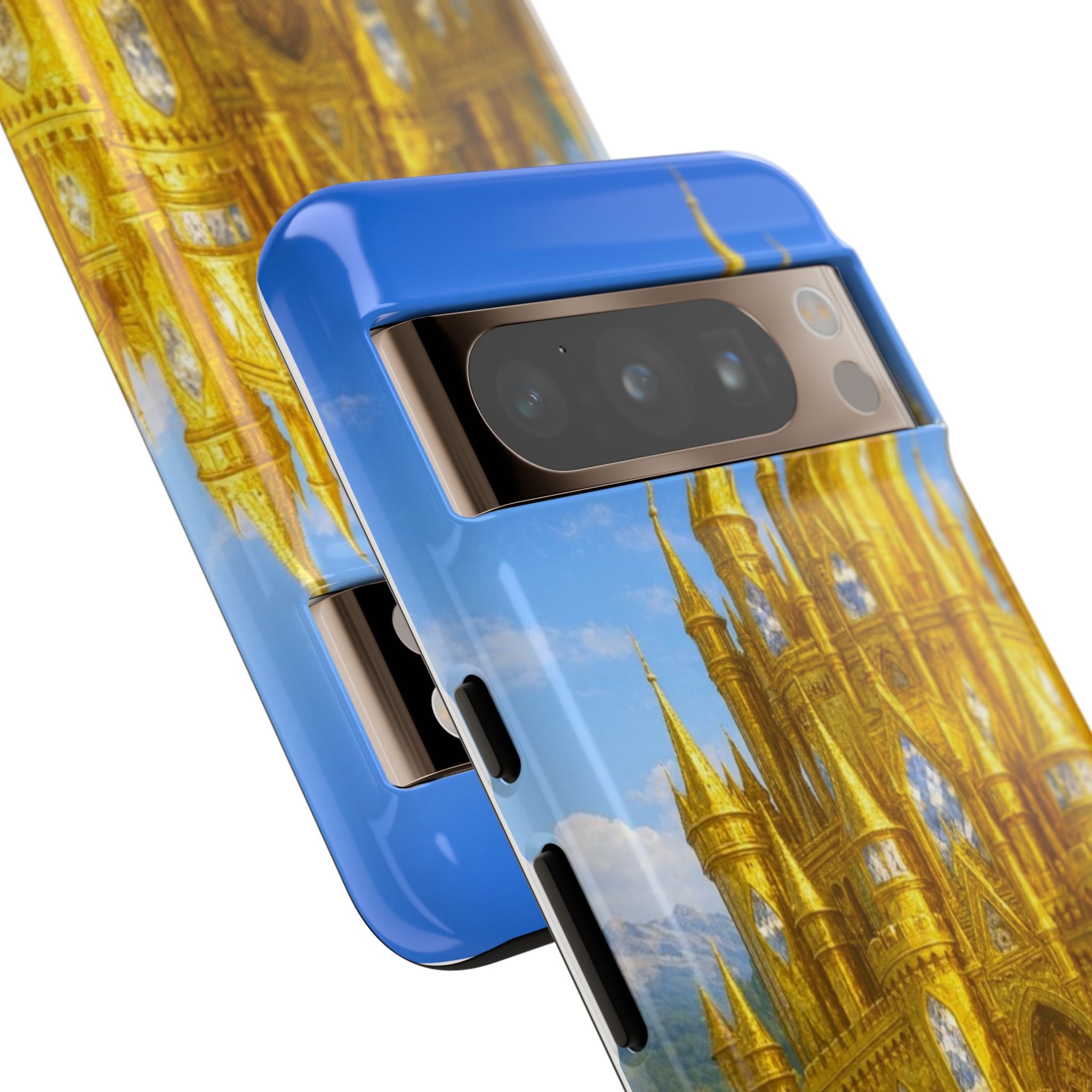 PRB Golden Castle iPhone Case | Fantasy Palace Phone Case by Power Runs Black