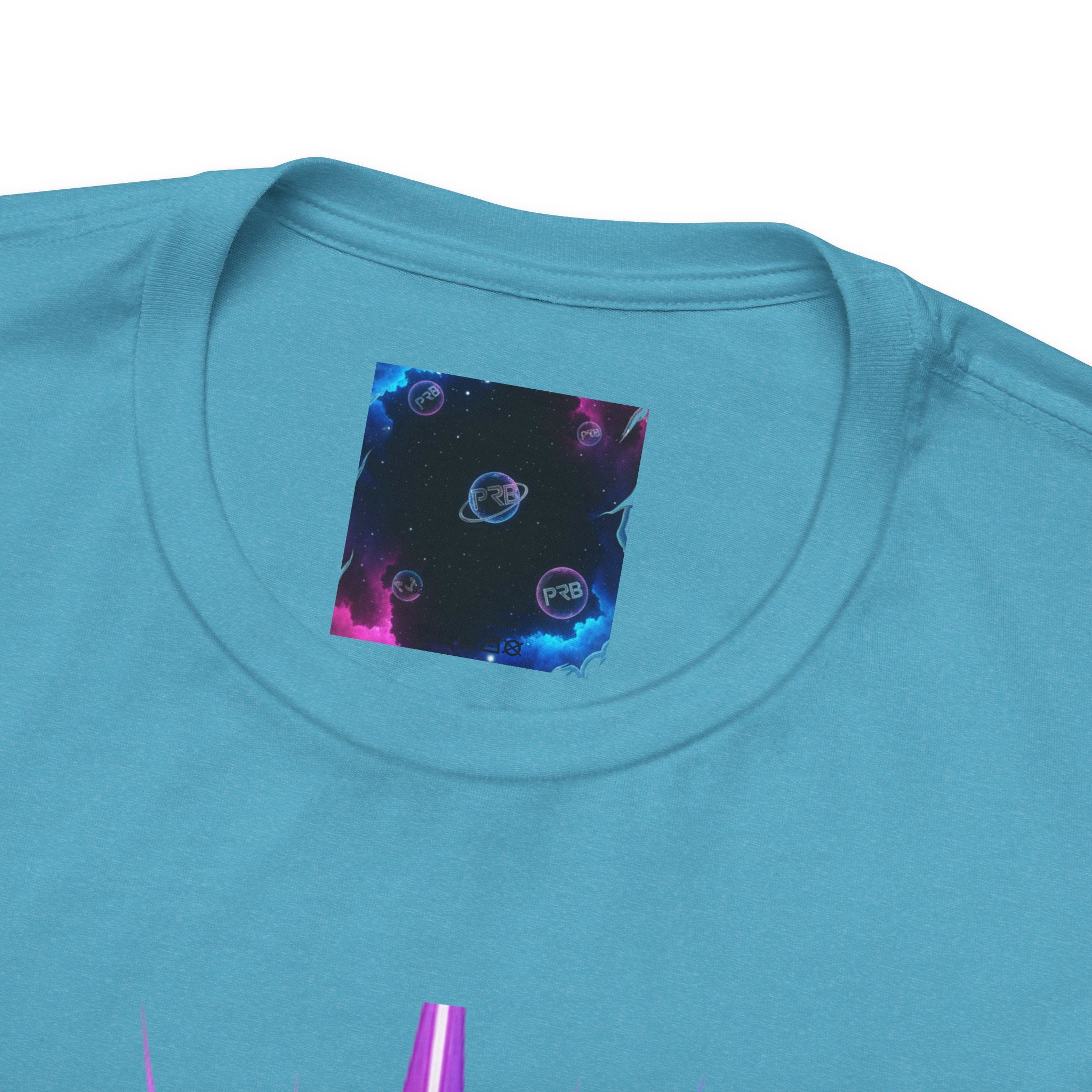 Power Runs Black PRB Running Pulse Graphic Tee — Neon Runner Heartbeat Sports T‑Shirt by Power Runs Black