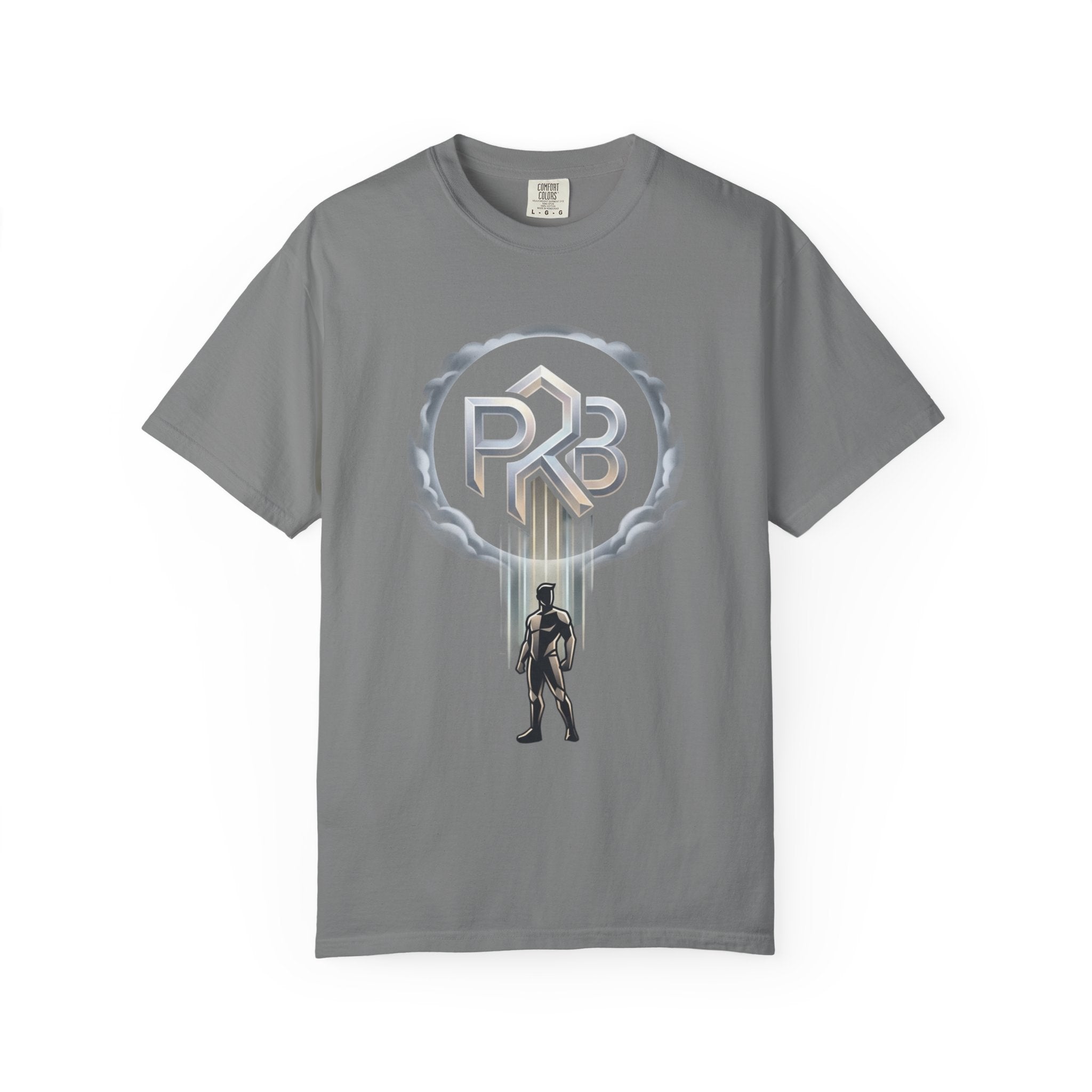 PRB Warrior Emblem Graphic Tee | Vintage Logo Shirt for Gamers & Fantasy Fans by Printify