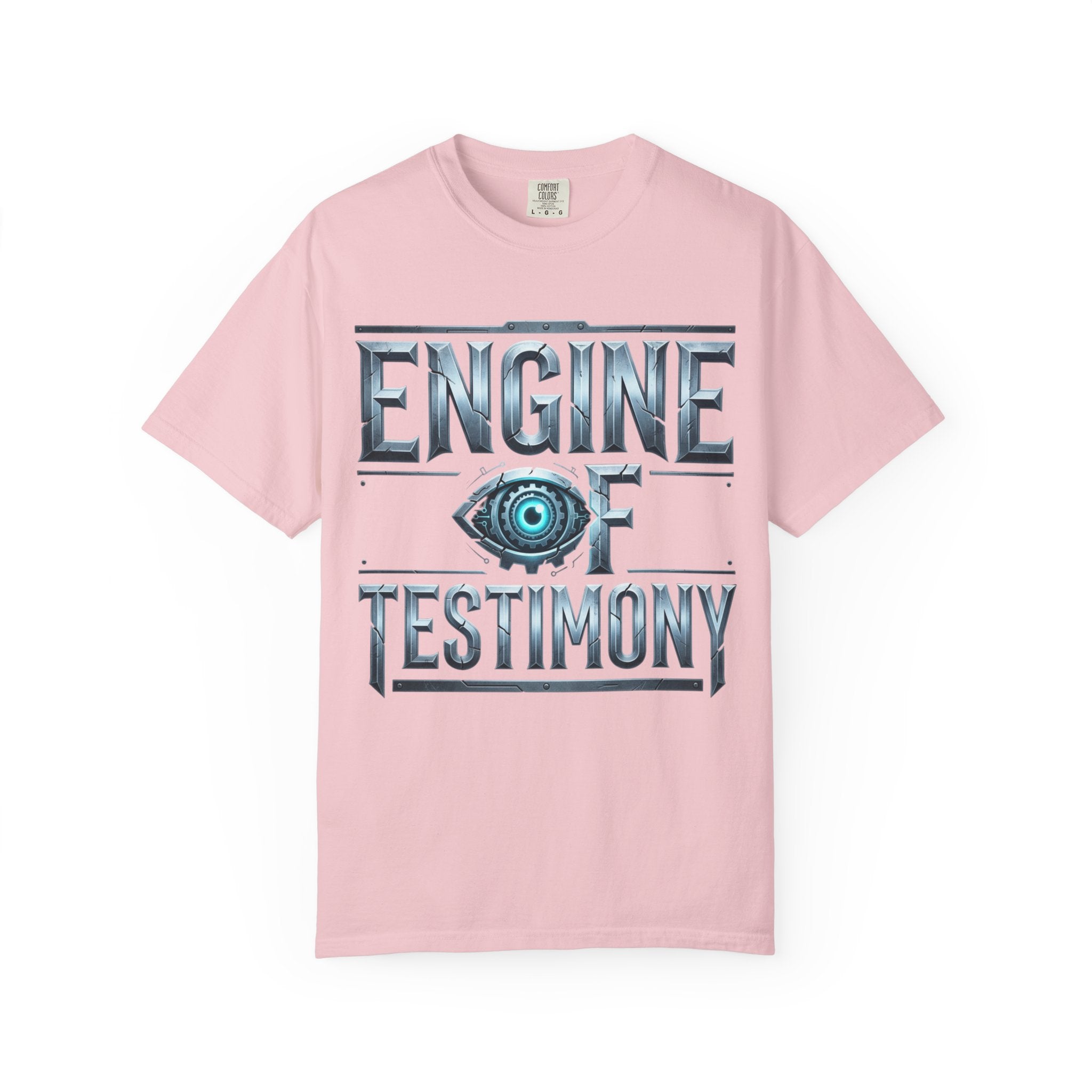 Printify PRB Engine of Testimony T-Shirt | Eye Emblem Graphic Tee - T-Shirt
