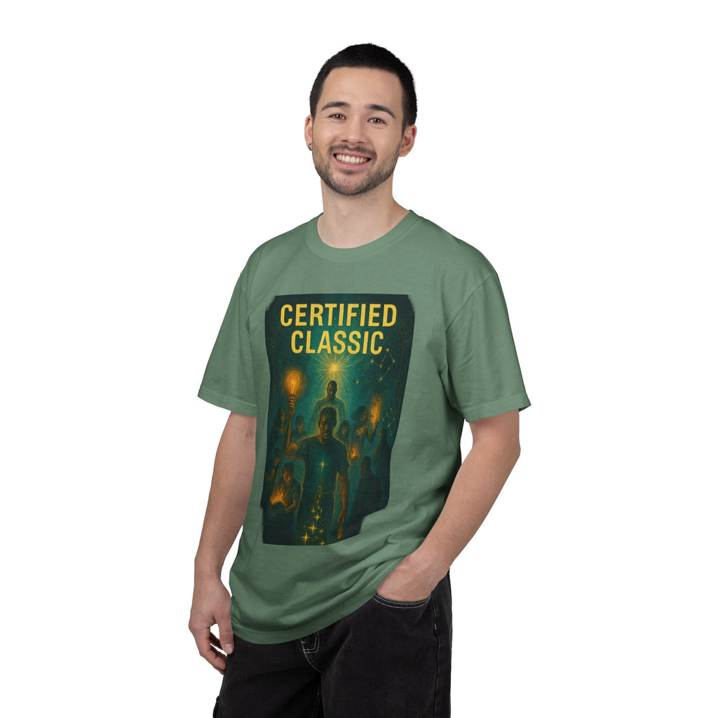 PRB Certified Classic T-Shirt — Vintage Lanterns Graphic Tee by Power Runs Black